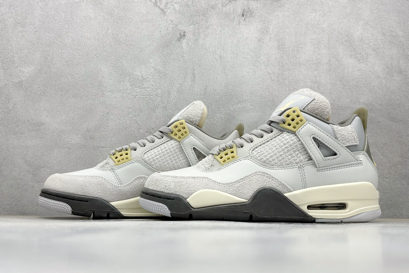 280 新F版Air Jordan AJ4 Retro 灰兔子 中帮篮球鞋 DV3742-021
