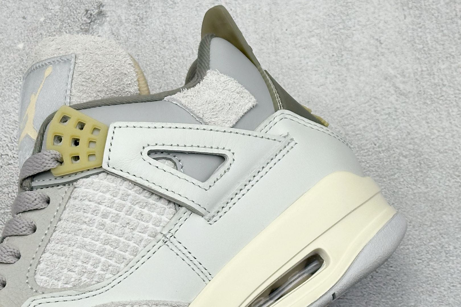 280 新F版Air Jordan AJ4 Retro 灰兔子 中帮篮球鞋 DV3742-021