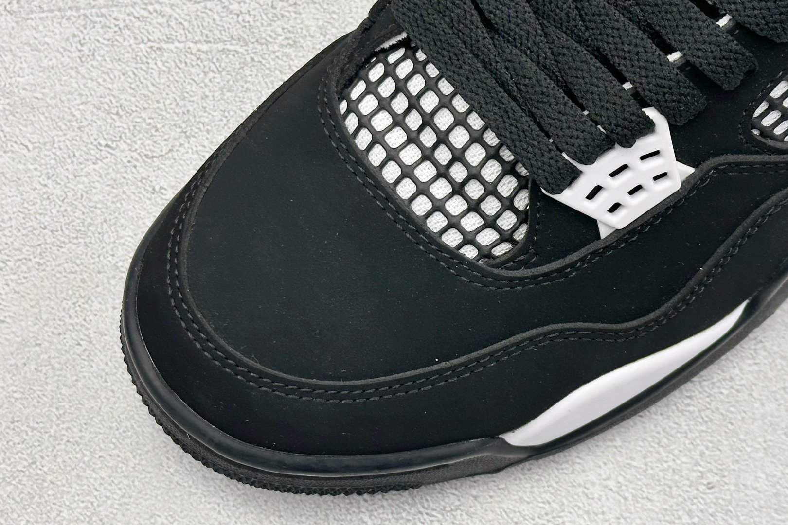 280 新F版Air Jordan AJ4 Retro 黑白 中帮篮球鞋 FQ8138-001