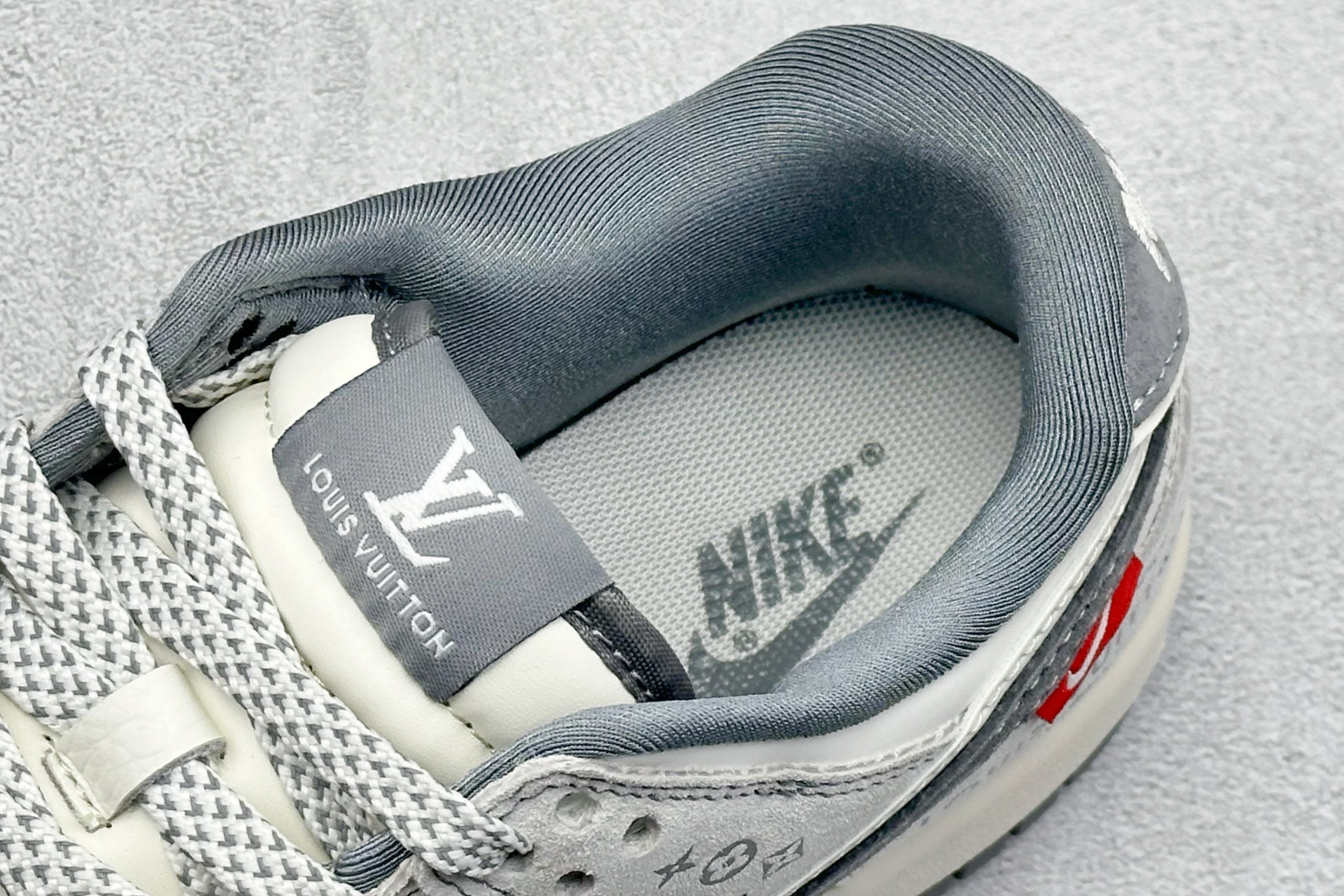 280 XC版Nike SB Dunk Low LV联名 灰白双勾 周年高端定制 低帮休闲板鞋 CX5050-Y20