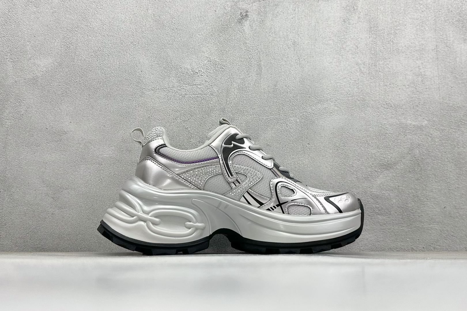 220 GG-CC赵露思2025新款厚底增高休闲运动老爹鞋系列