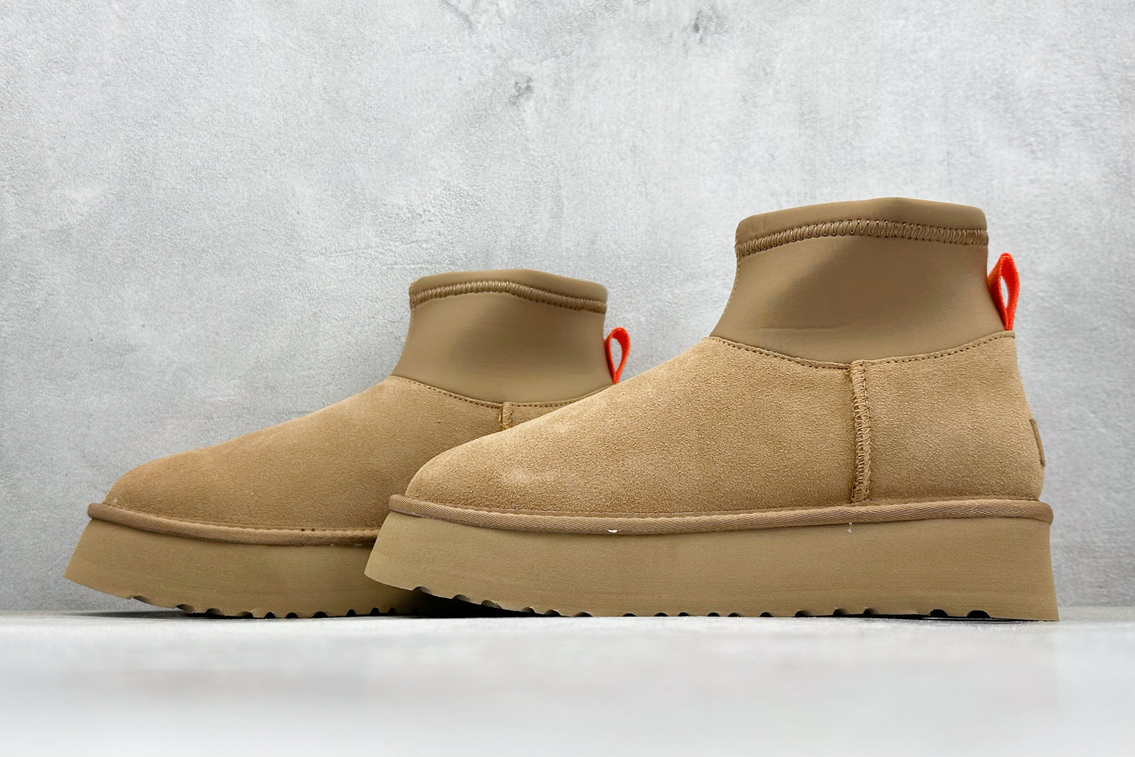 220 UGG迪普靴 短筒 低筒 弹力 厚底 5CM款 迷你弹力一体雪地靴 迪丽热巴同款短靴 1168170