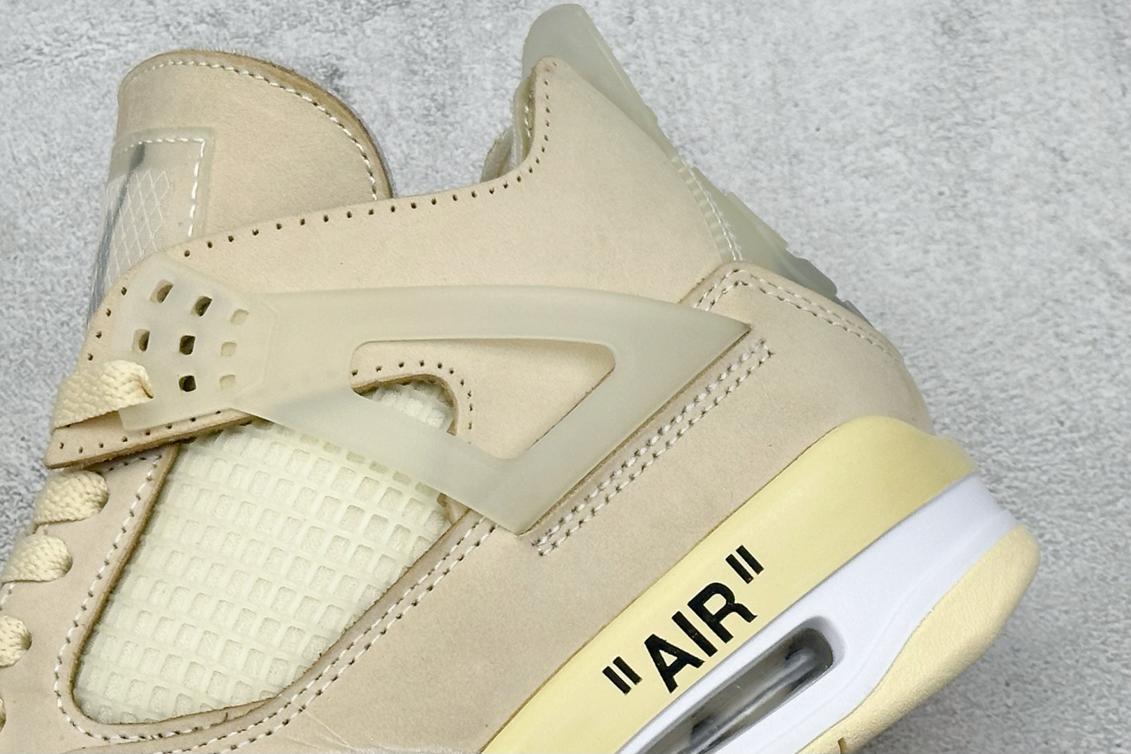 终端放店新F版Air Jordan AJ4 Retro 白帆联名 中帮篮球鞋原楦原纸板同源开发 完美呈现