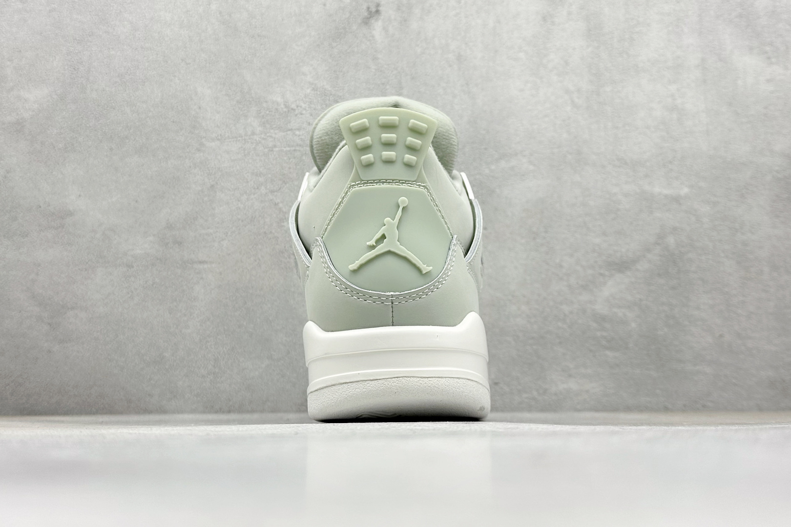 终端放店新F版Air Jordan AJ4 Retro 薄荷绿 中帮篮球鞋原楦原纸板同源开发 完美呈现乔