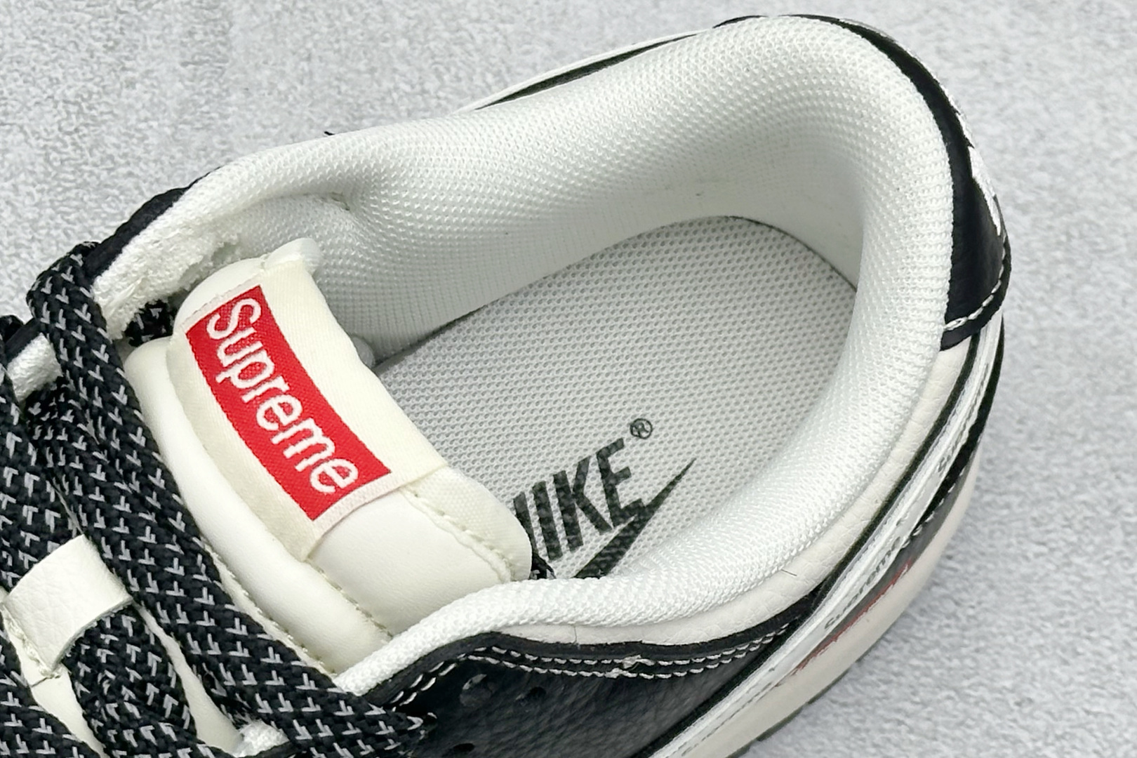 280 Nike SB Dunk Low Supreme联名 米黑银 高端定制 低帮休闲板鞋 HH7518-099