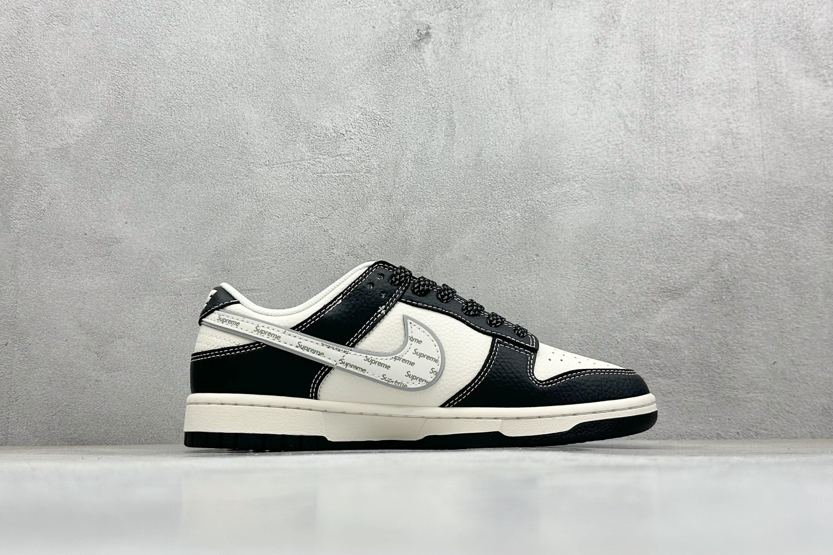 280 Nike SB Dunk Low Supreme联名 米黑银 高端定制 低帮休闲板鞋 HH7518-099