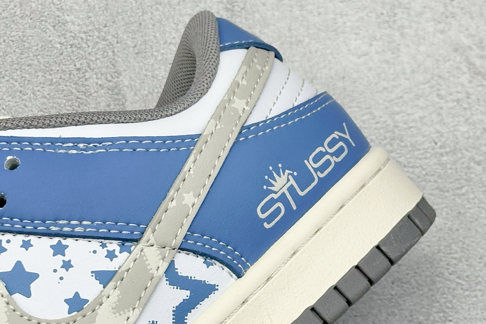 Nike SB Dunk Low x Stussy 灰白蓝小勾 HS2506-233