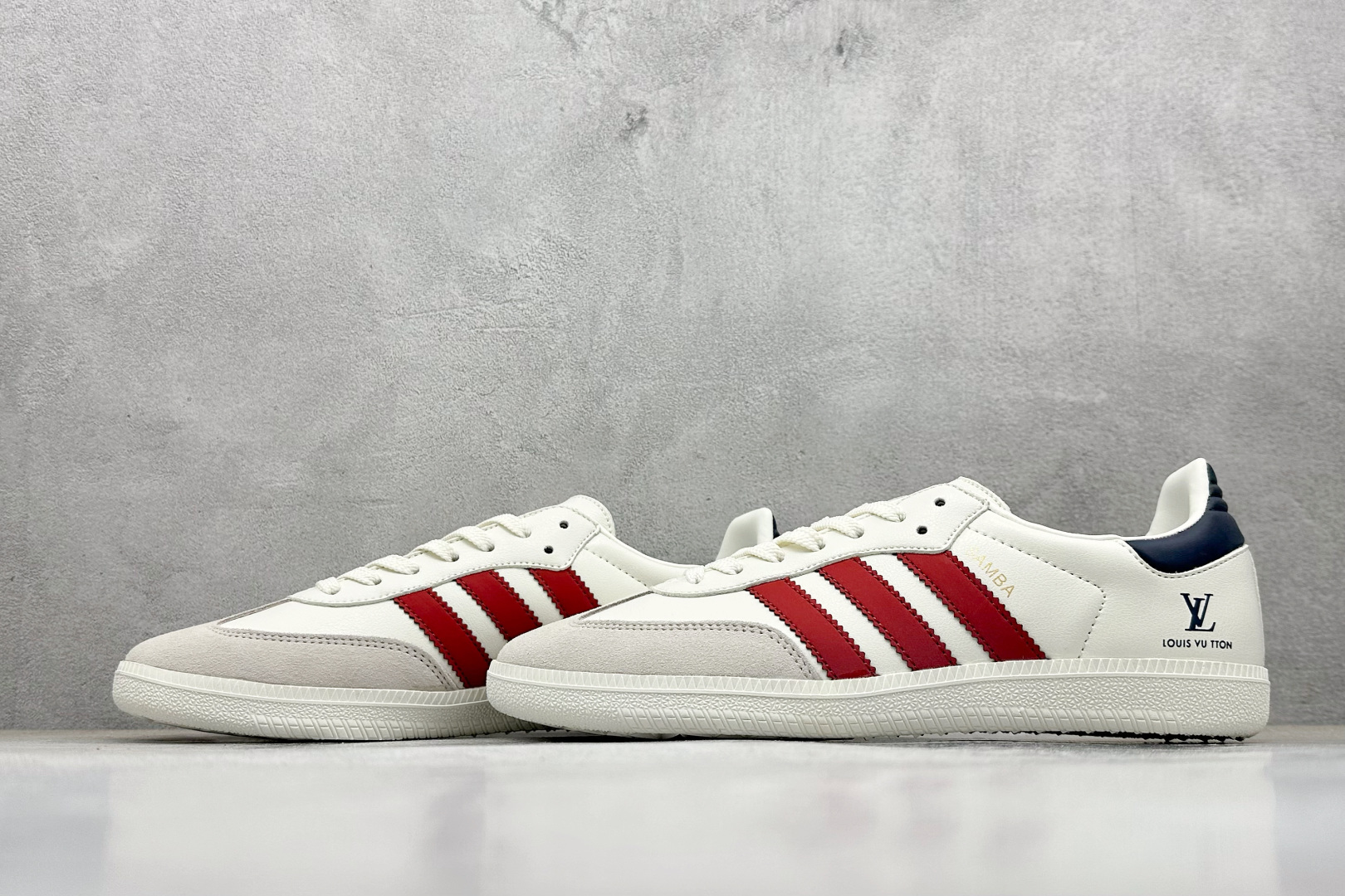 160 Adidas originals Samba x LV联名 桑巴舞系列复古经典轻便板鞋 GJ75811