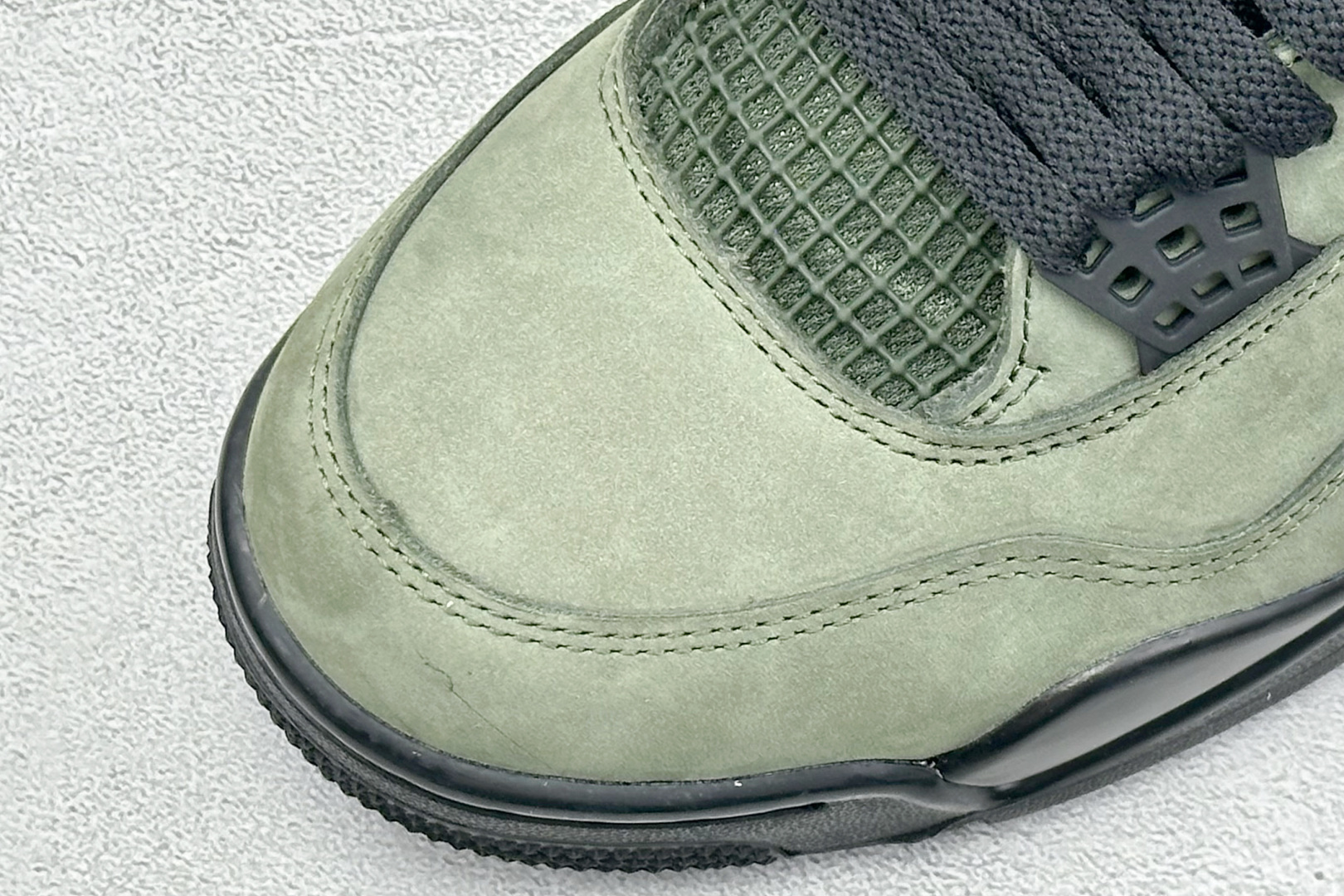 300 新F版Air Jordan AJ4 Retro 军绿 中帮篮球鞋 IB1854-200