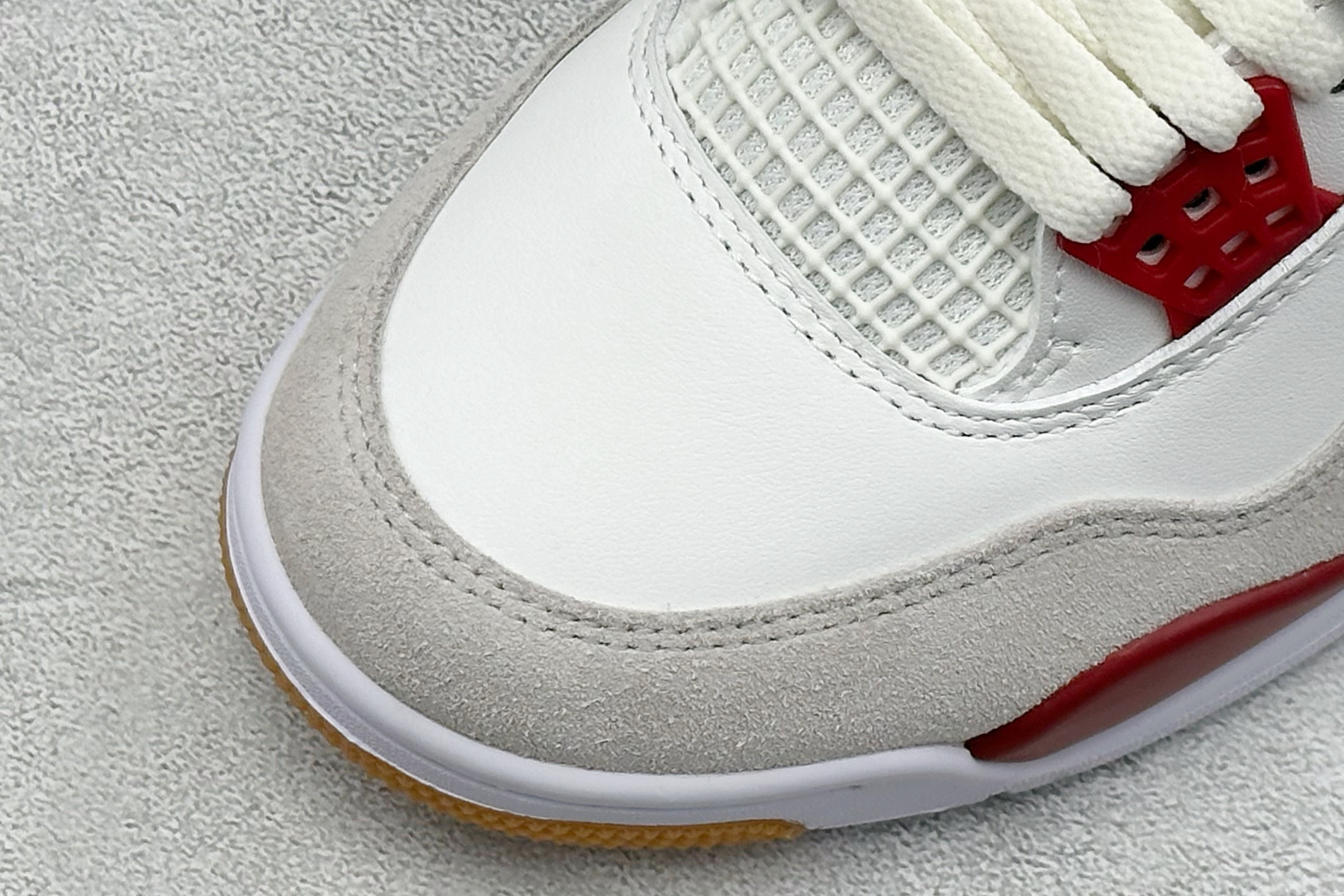 300 新F版Air Jordan AJ4 Retro 白红 中帮篮球鞋 DR5415-106-Chinese UA Cheap High Quatity Brand Clothes Bags handbags Sneakers wholesale wholesaler seller from China Factory suppliers Fashion Clothing Shoes best Quality Beautiful Price 300 新F版Air Jordan AJ4 Retro 白红 中帮篮球鞋 DR5415-106