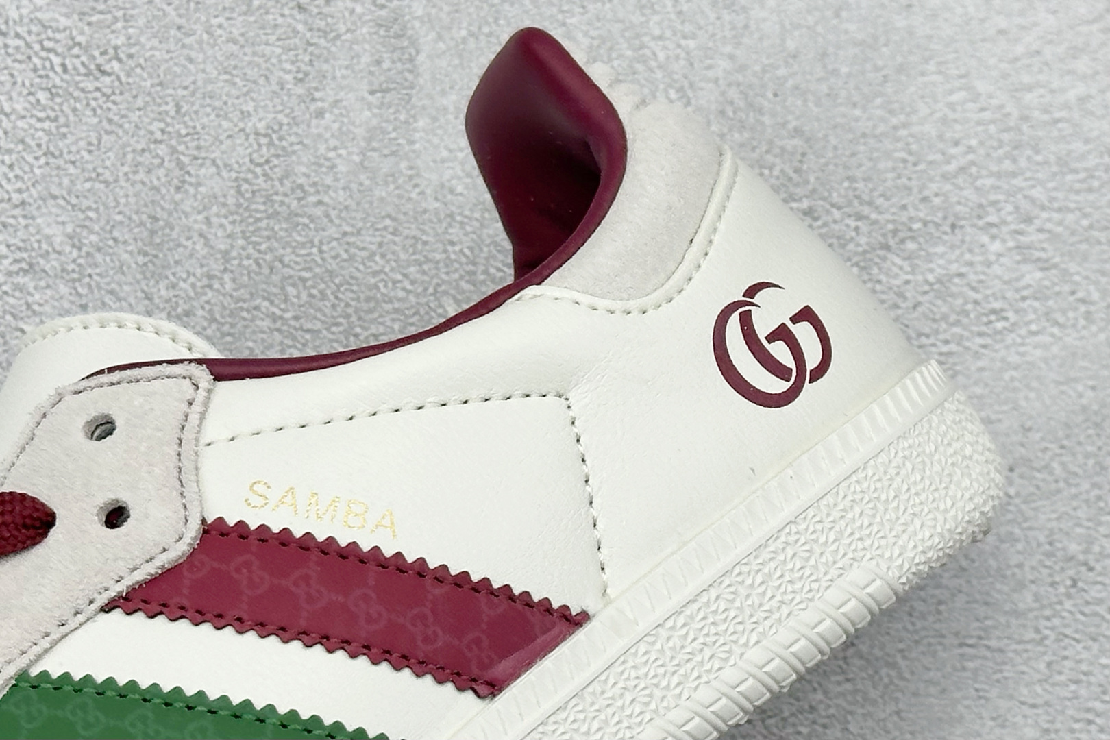 160 Adidas originals Samba x 古驰联名 桑巴舞系列复古经典轻便板鞋 GJ75802