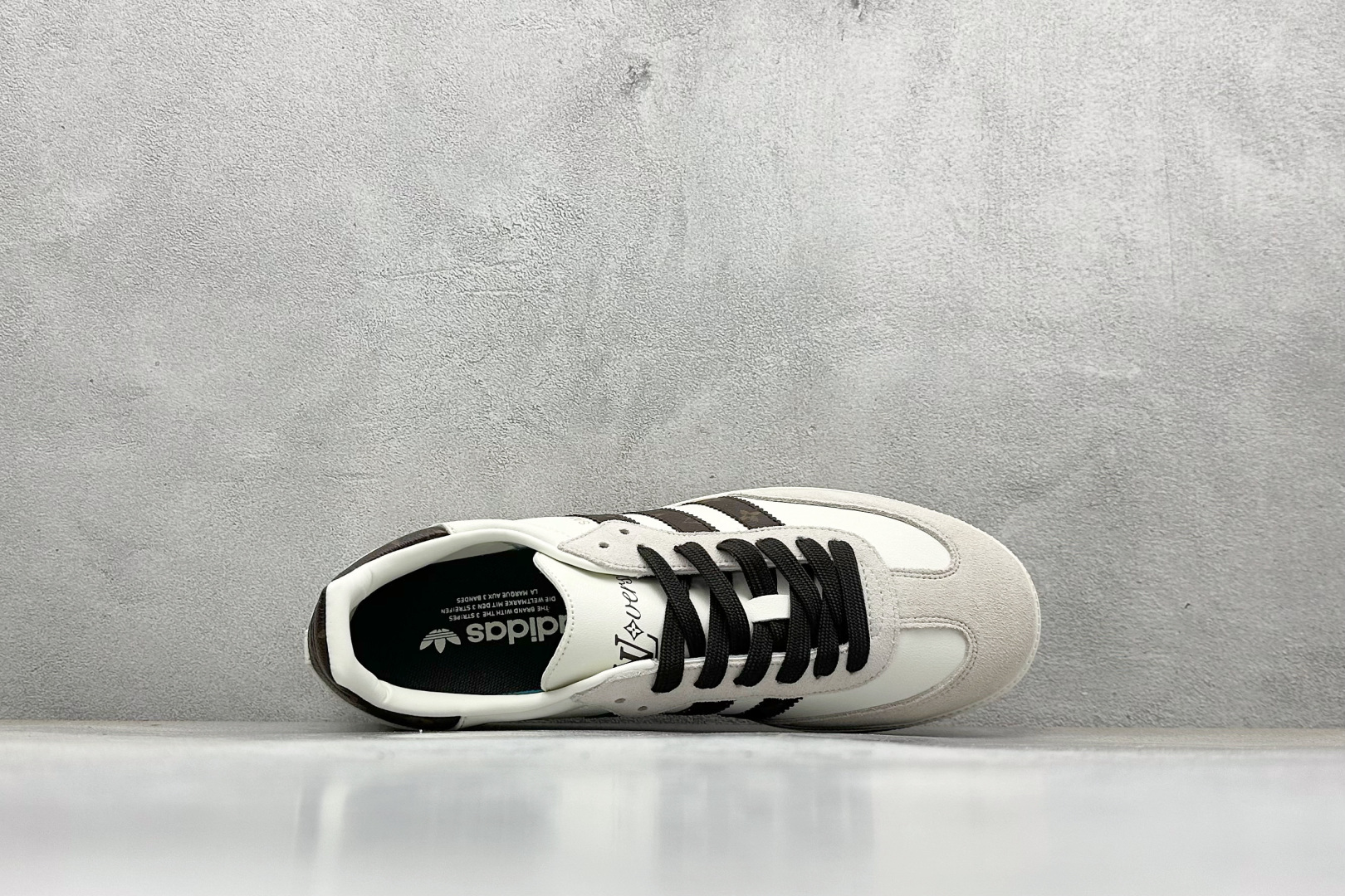 160 Adidas originals Samba x LV联名 桑巴舞系列复古经典轻便板鞋 GJ75803