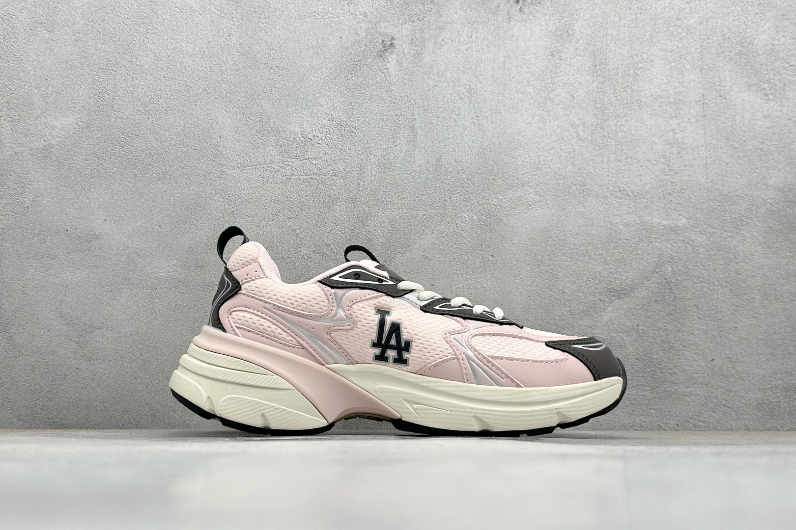 190 NY版MLB Chunky Curve Runner Speed 纽约洋基队 厚底休闲跑鞋 3ARNC055N