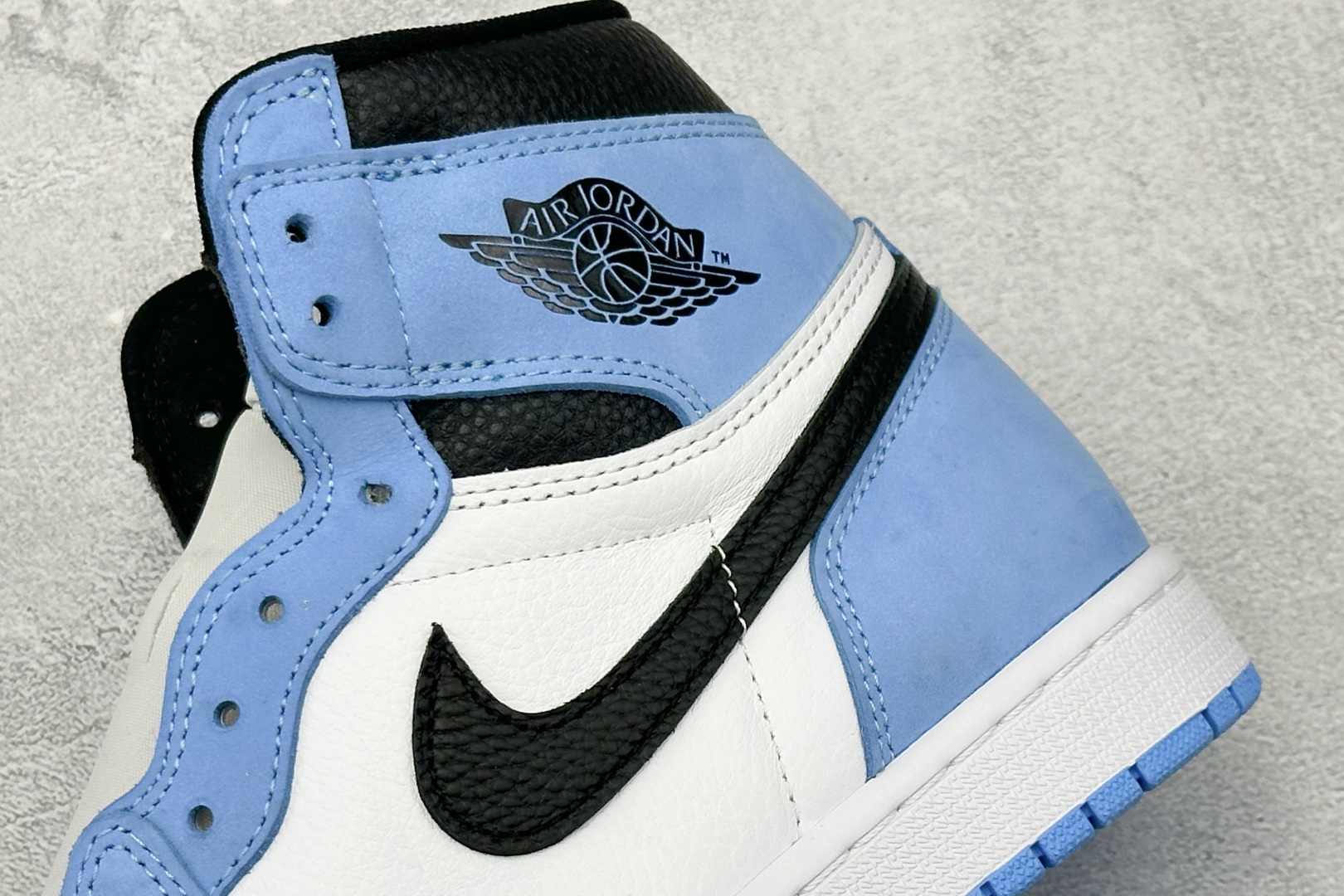新F版AIR Jordan 1 RETRO HIGH OG 高帮 大学蓝原装纸板原楦开发 极致鞋型一眼正
