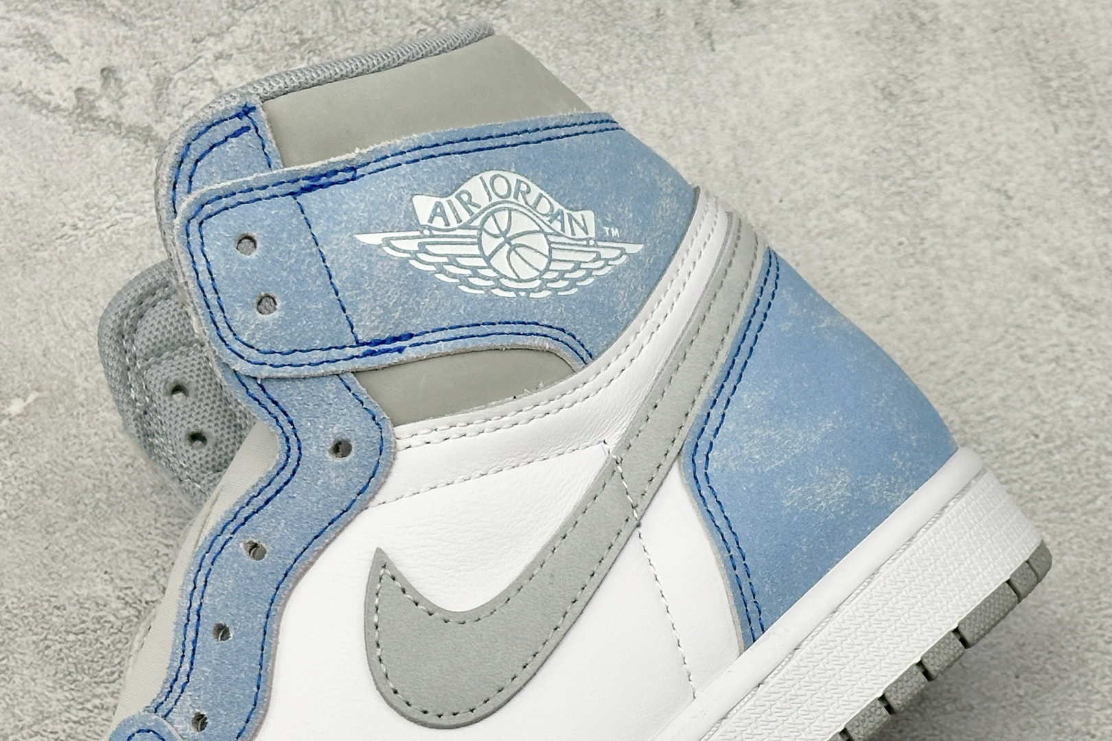 260 新F版AIR Jordan 1 RETRO HIGH 高帮 水洗蓝 555088-402