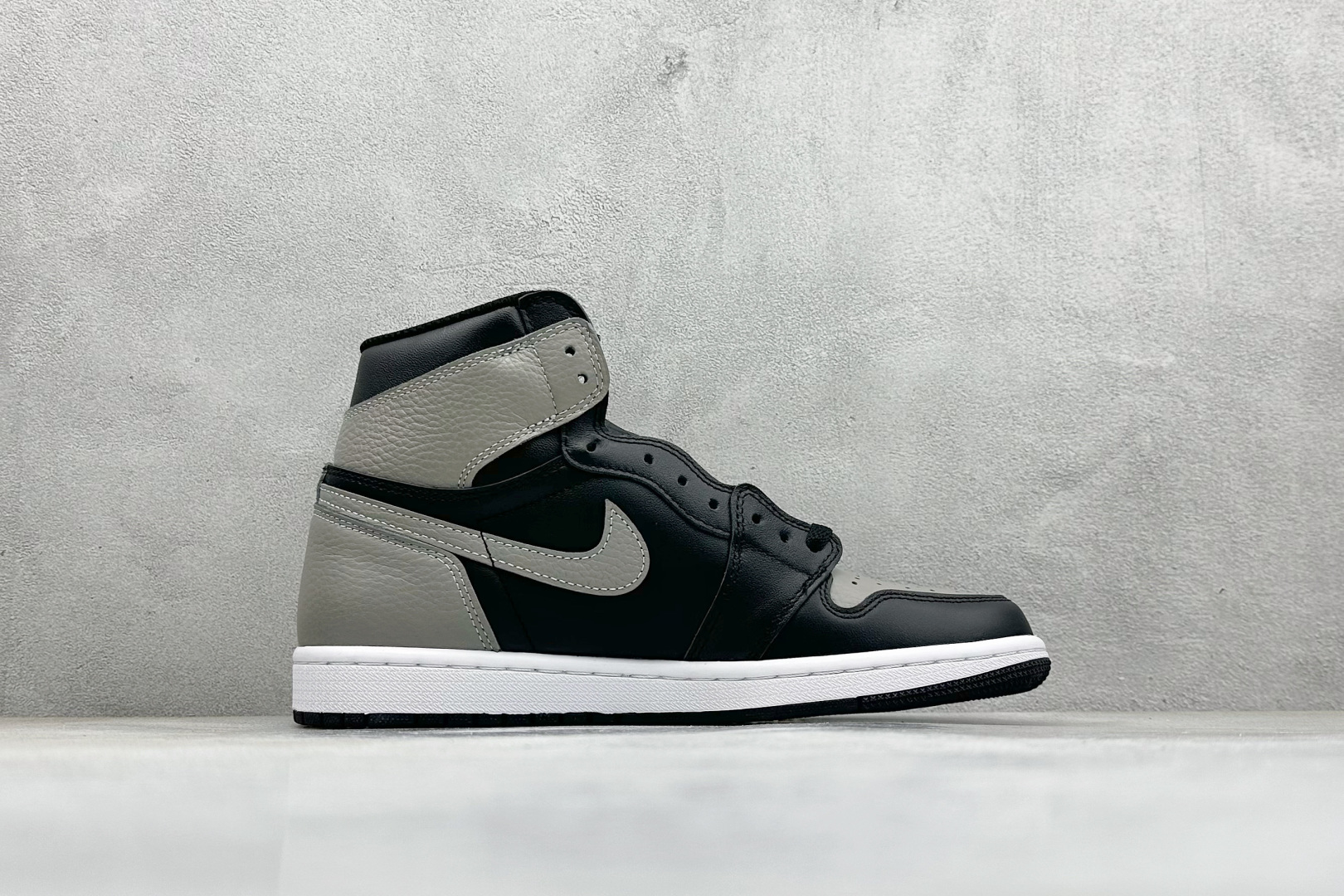 🌹 终端放店新F版AIR Jordan 1 RETRO HIGH OG 高帮 影子灰原装纸板原楦开发 极