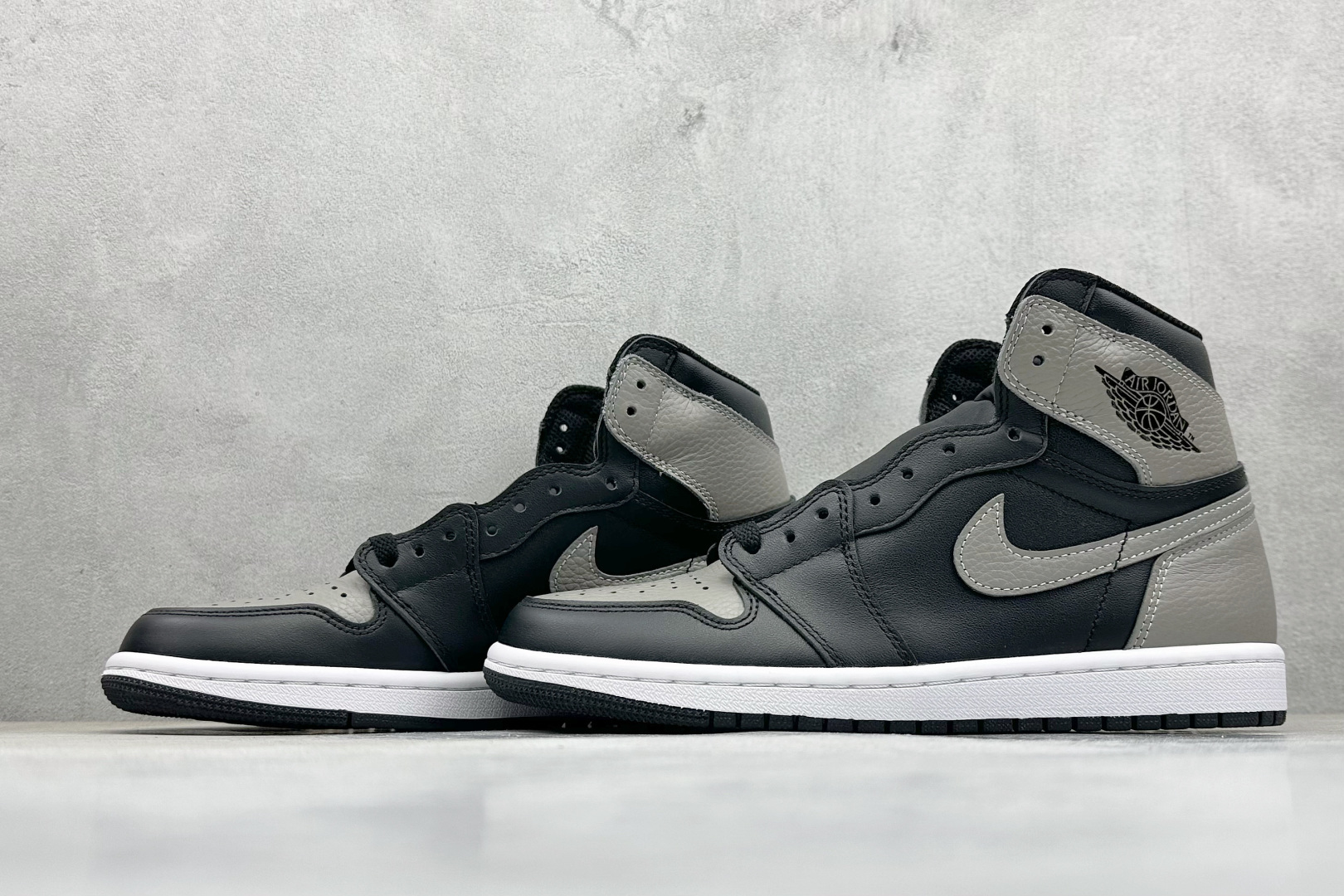 🌹 终端放店新F版AIR Jordan 1 RETRO HIGH OG 高帮 影子灰原装纸板原楦开发 极