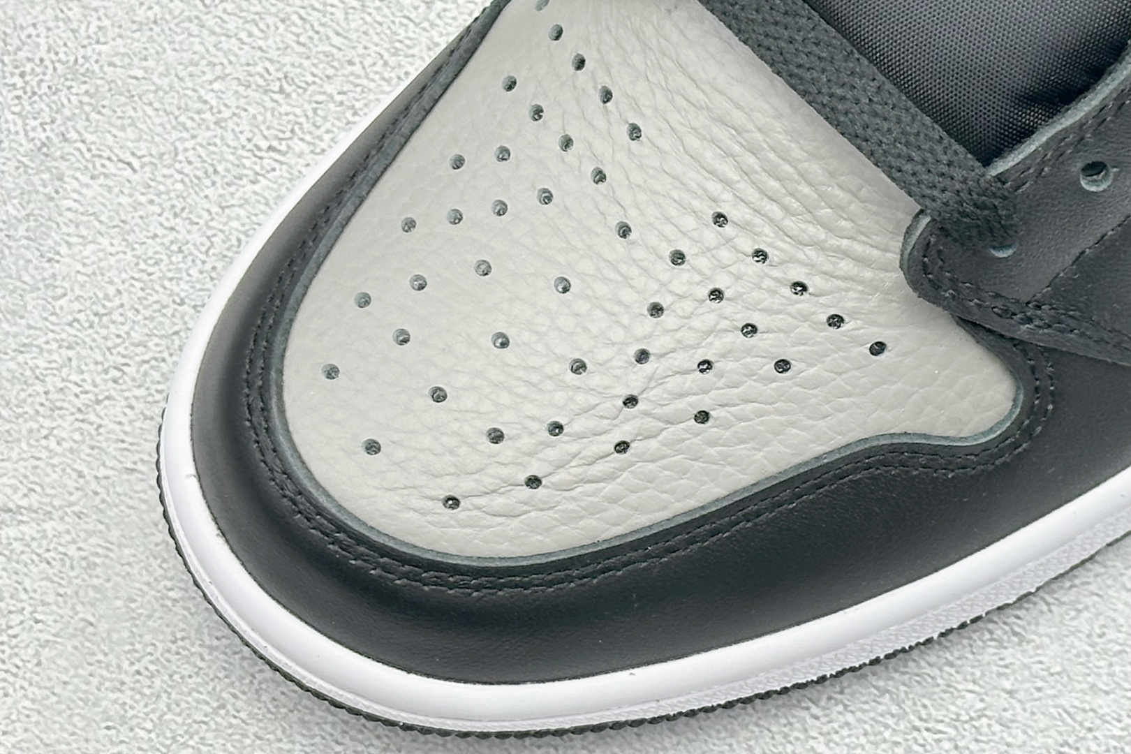 🌹 终端放店新F版AIR Jordan 1 RETRO HIGH OG 高帮 影子灰原装纸板原楦开发 极