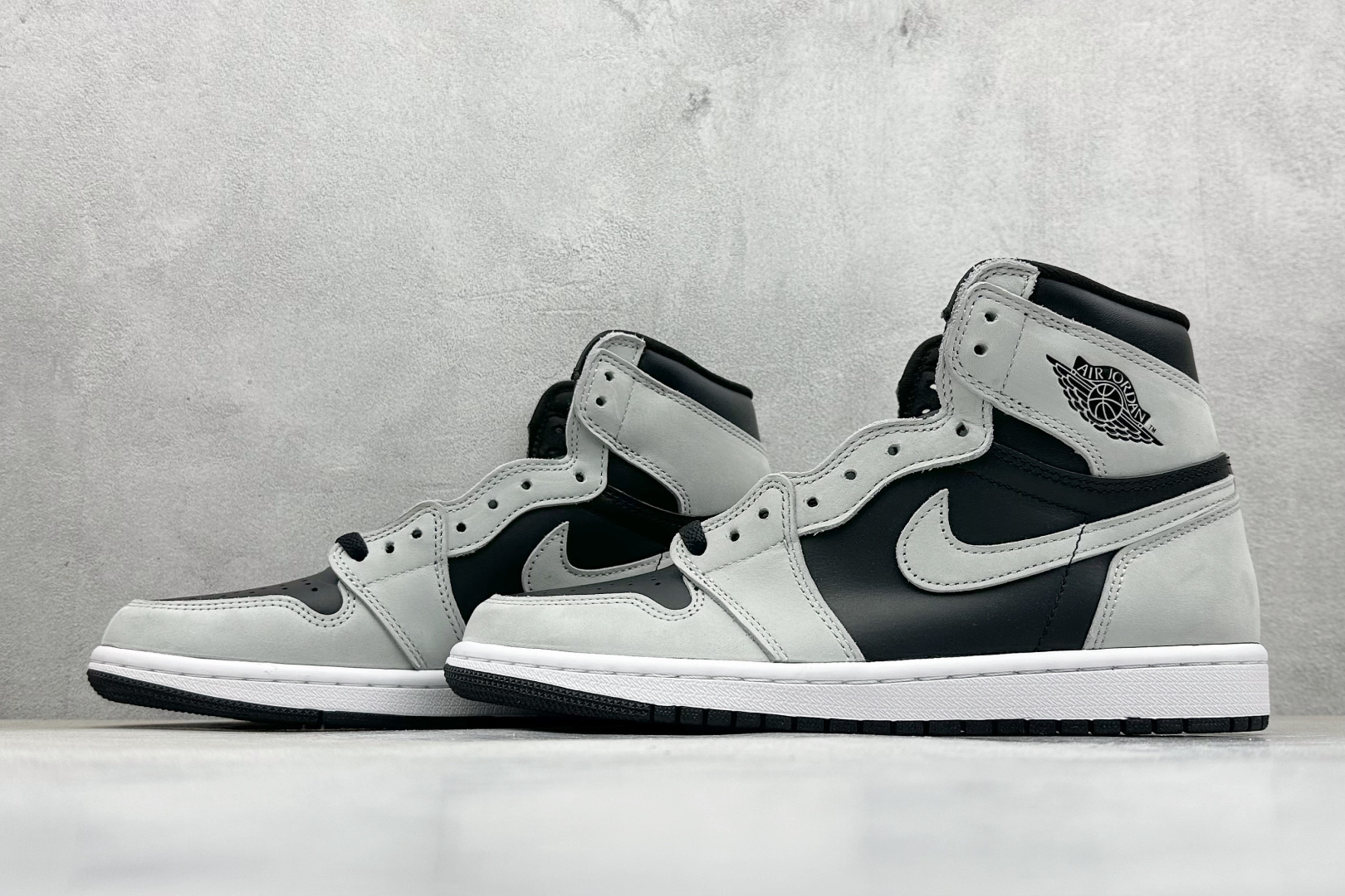 🌹 终端放店新F版AIR Jordan 1 RETRO HIGH OG 高帮 黑灰原装纸板原楦开发 极致