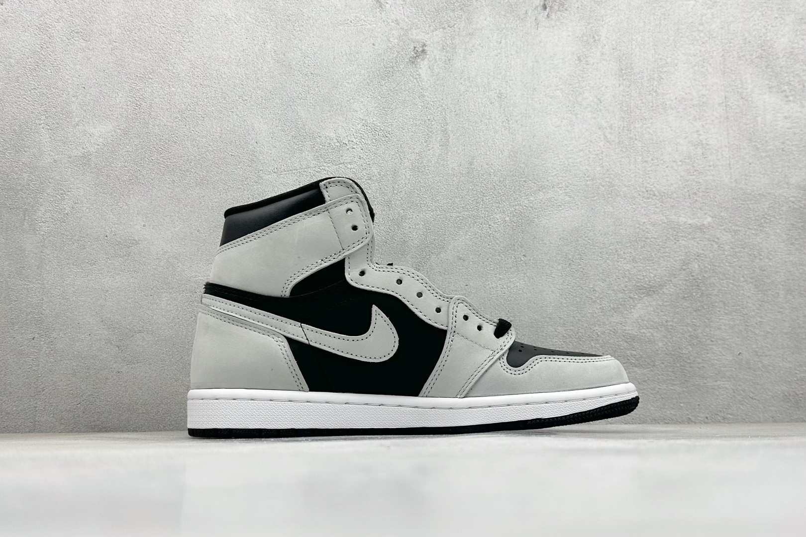 🌹 终端放店新F版AIR Jordan 1 RETRO HIGH OG 高帮 黑灰原装纸板原楦开发 极致