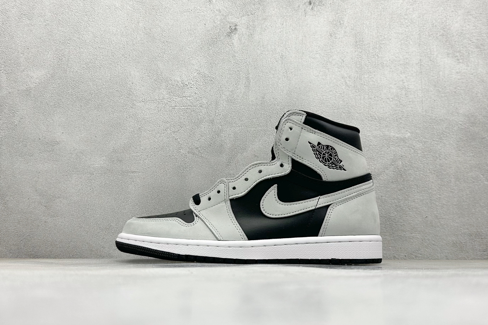 🌹 终端放店新F版AIR Jordan 1 RETRO HIGH OG 高帮 黑灰原装纸板原楦开发 极致