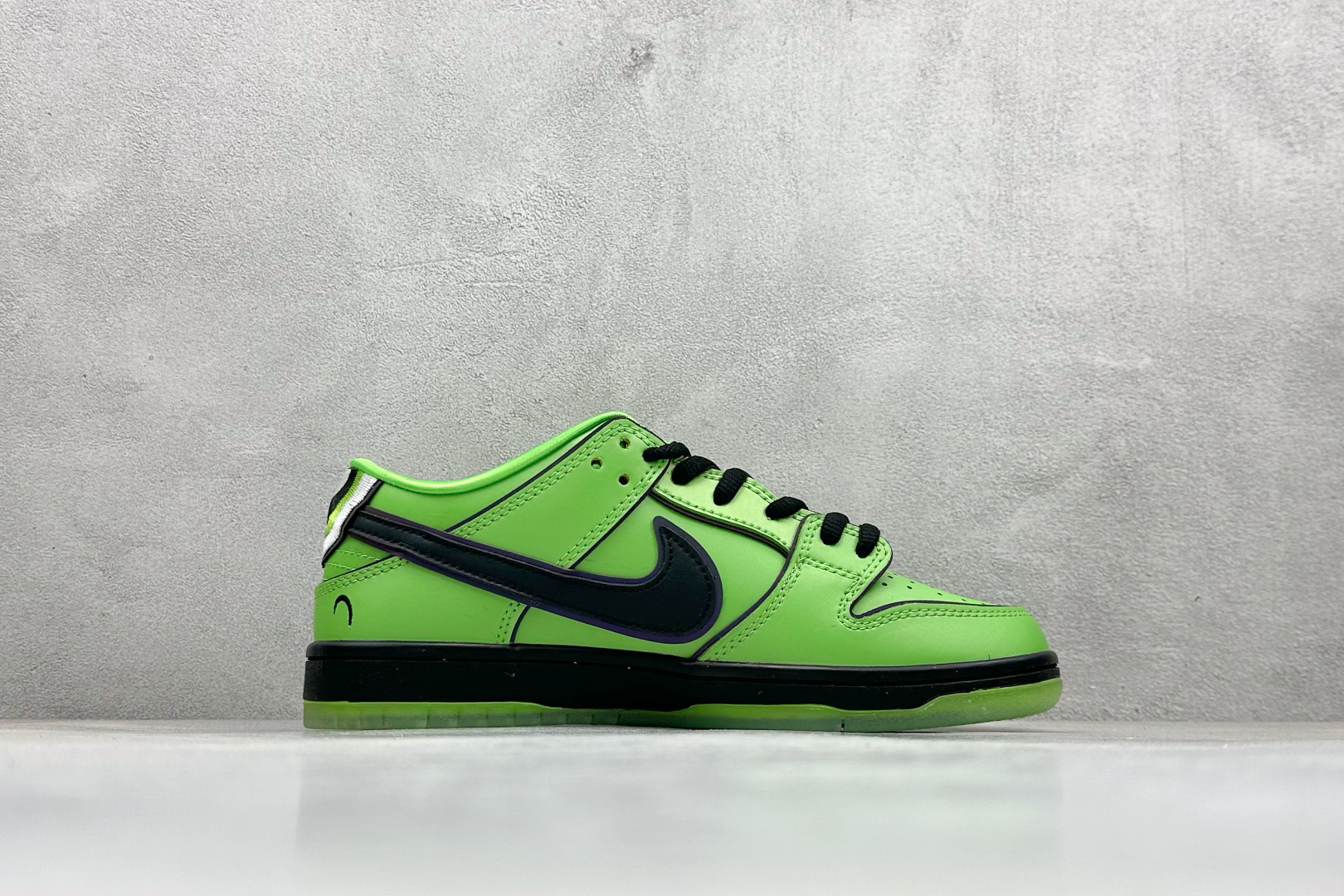 220 史诗级Nike SB Dunk Low x The Powerpuff Girls 天小女警联名 绿色毛毛 FZ8319-300