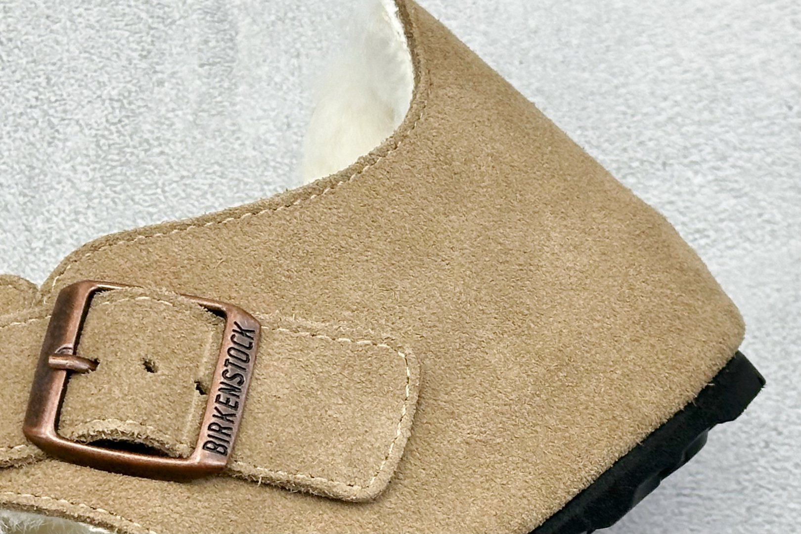 240 BK版Birkenstock 博肯全包加绒系列 棕色毛里 0129431