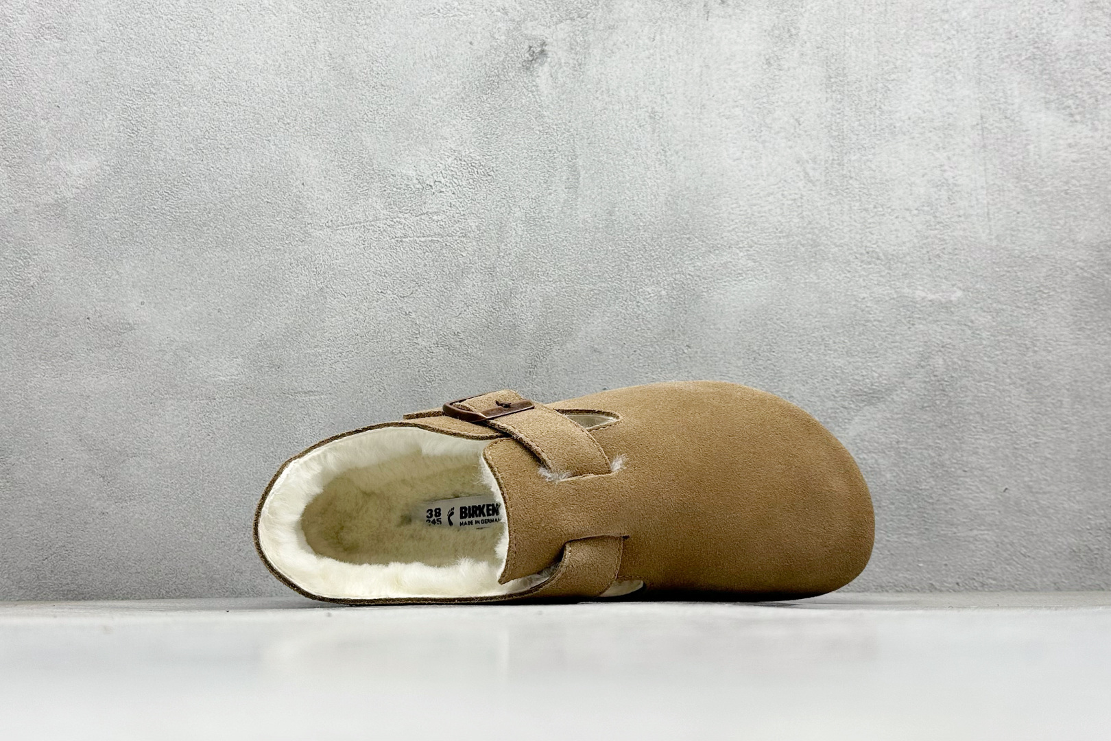 240 BK版Birkenstock 博肯全包加绒系列 棕色毛里 0129431