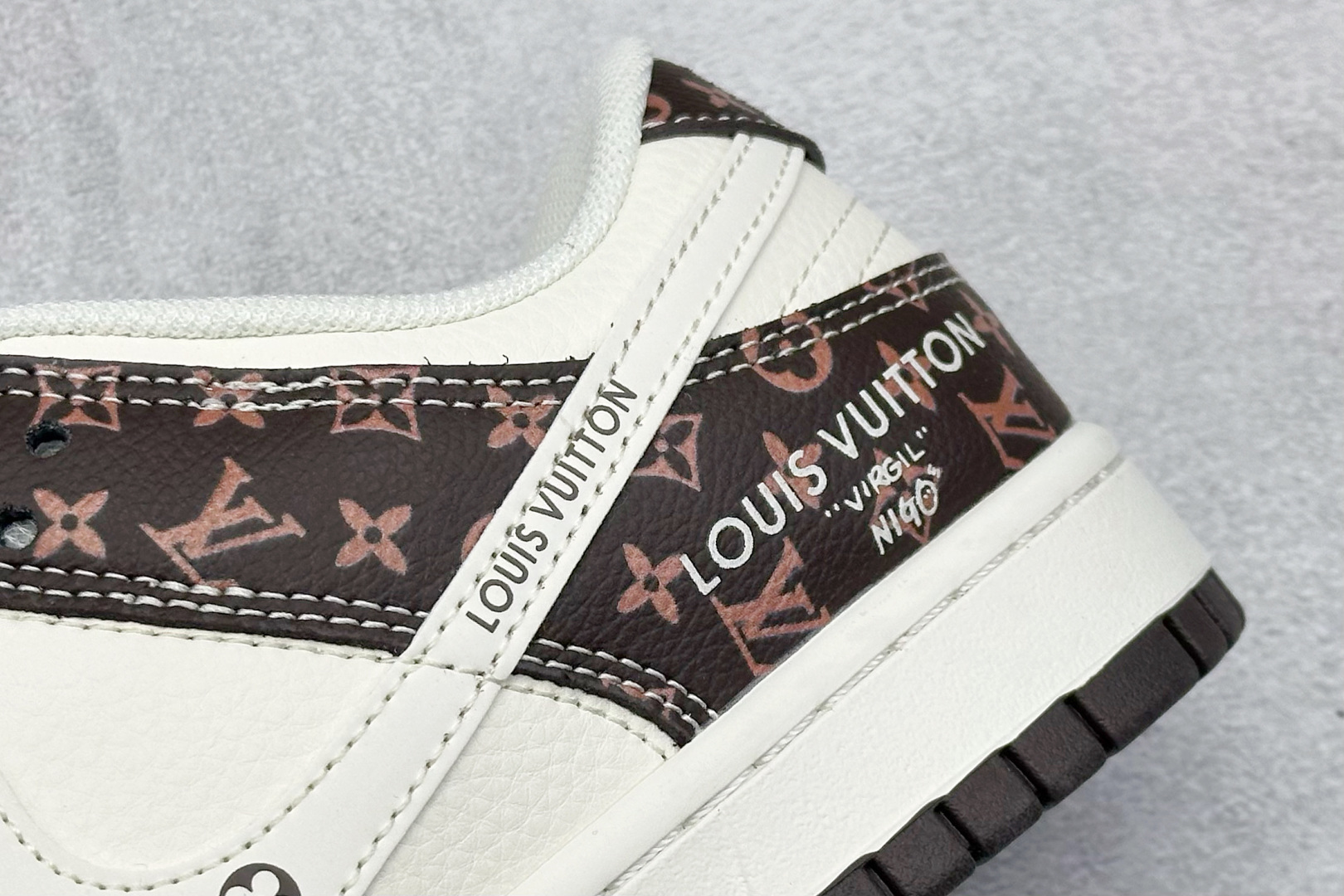 280 XC版Nike SB Dunk Low LV联名 白棕经典 周年高端定制 低帮休闲板鞋 CX5050-Y05