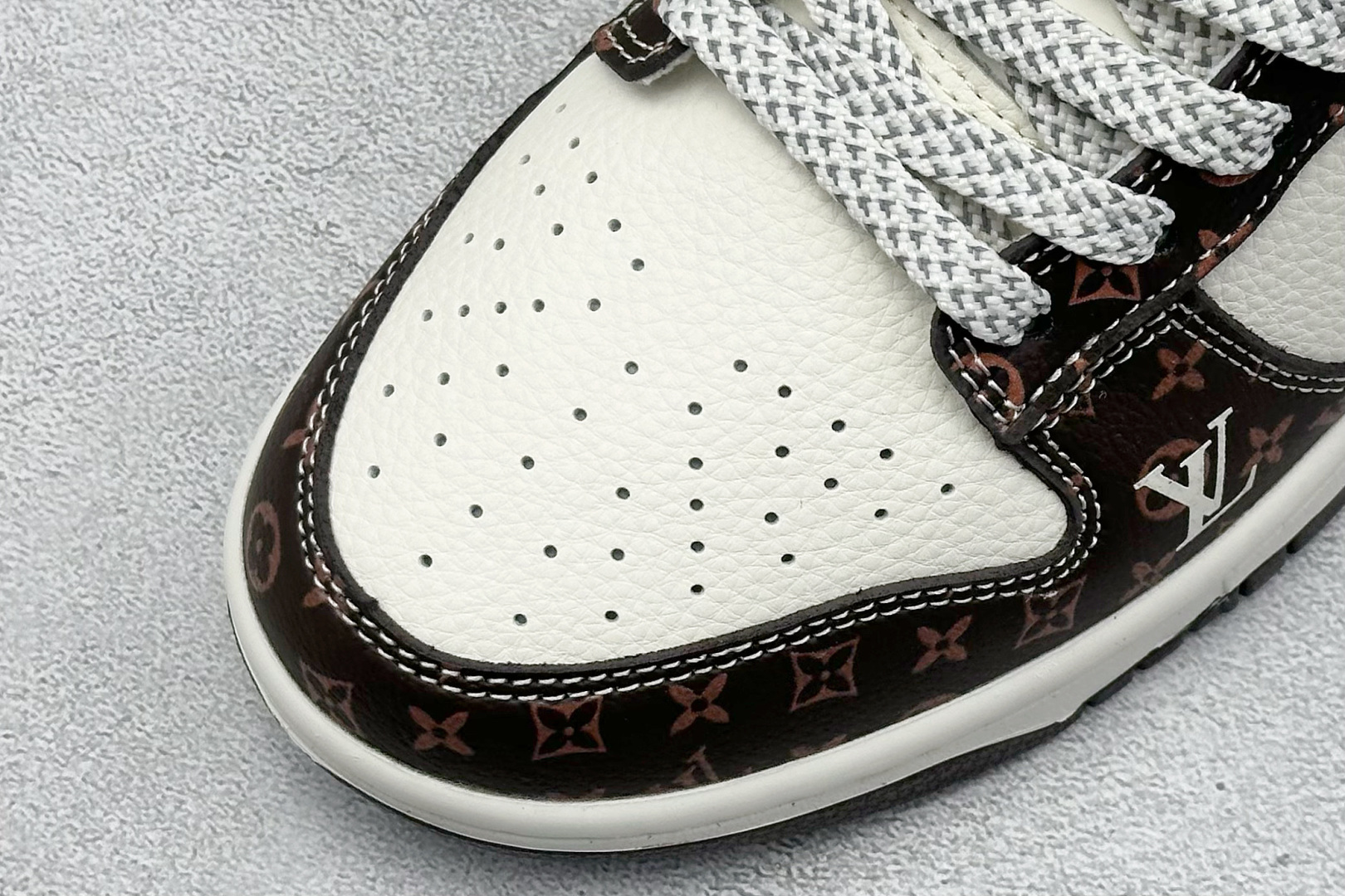 280 XC版Nike SB Dunk Low LV联名 白棕经典 周年高端定制 低帮休闲板鞋 CX5050-Y05