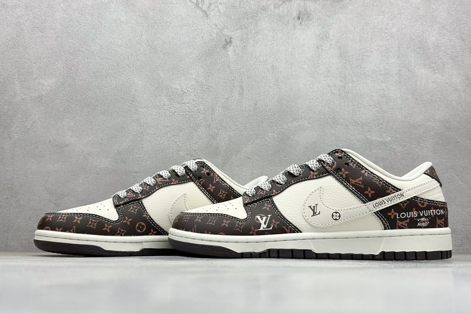 280 XC版Nike SB Dunk Low LV联名 白棕经典 周年高端定制 低帮休闲板鞋 CX5050-Y05