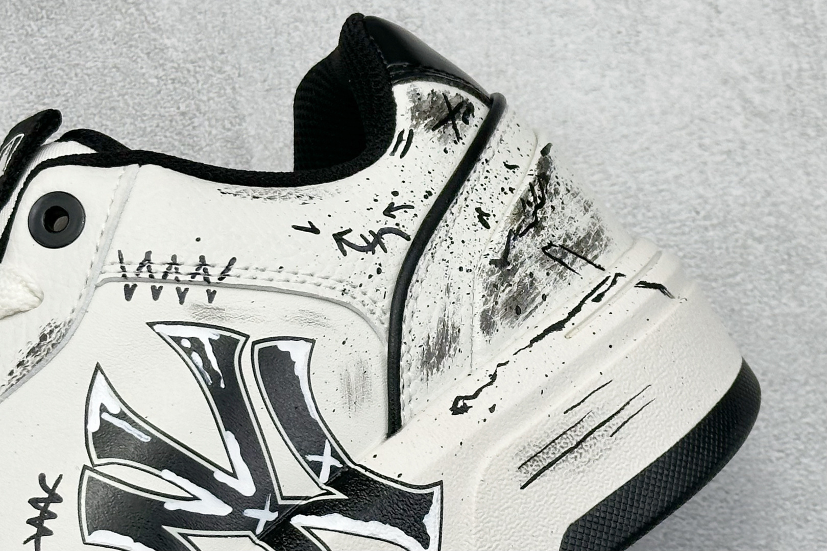 280 MLB NY 印花网红学长鞋 定制涂鸦恶作剧 3ASXCA12N