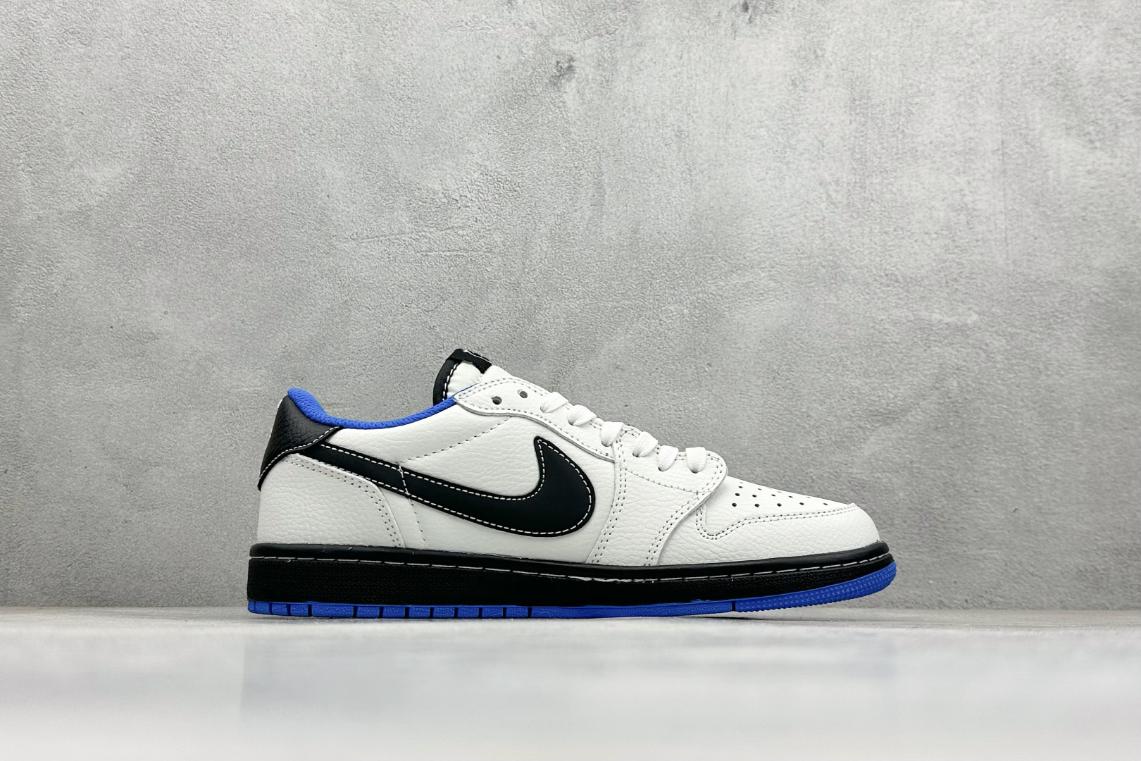 280 XC版Travis Scott x Fragment Design x Air Jordan 1 Low SP AJ1 乔1联名 蓝底鬼脸 低帮文化休闲板鞋 DZ5899-027