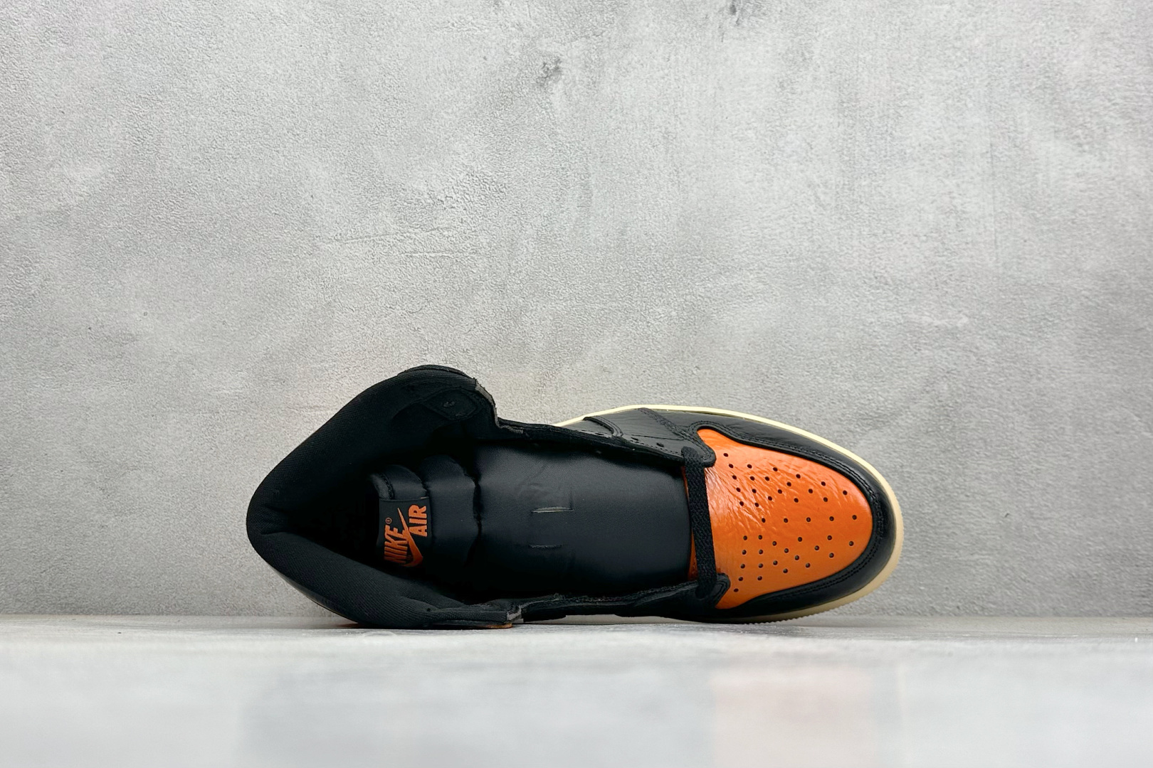 🌹 终端放店新F版AIR Jordan 1 RETRO HIGH OG 高帮猪油原装纸板原楦开发 极致鞋