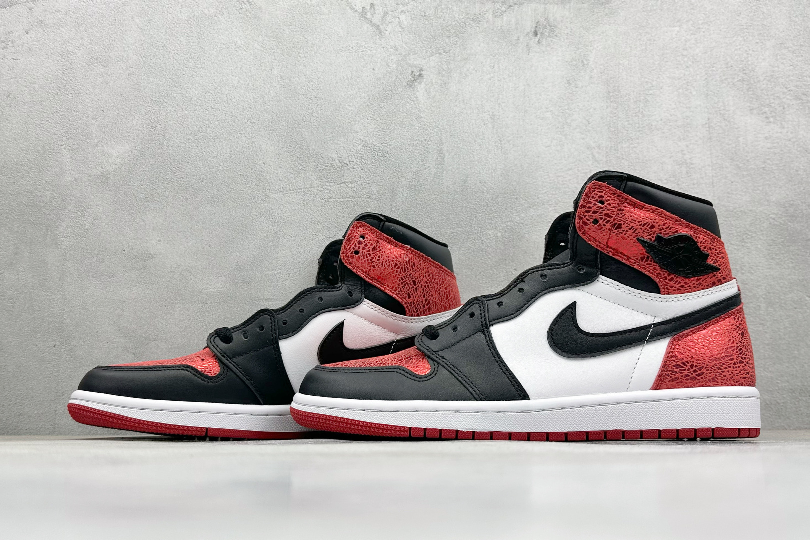 🌹 终端放店新F版AIR Jordan 1 RETRO HIGH OG 高帮红宝石原装纸板原楦开发 极致