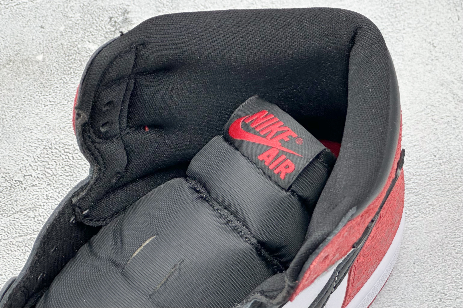 🌹 终端放店新F版AIR Jordan 1 RETRO HIGH OG 高帮红宝石原装纸板原楦开发 极致