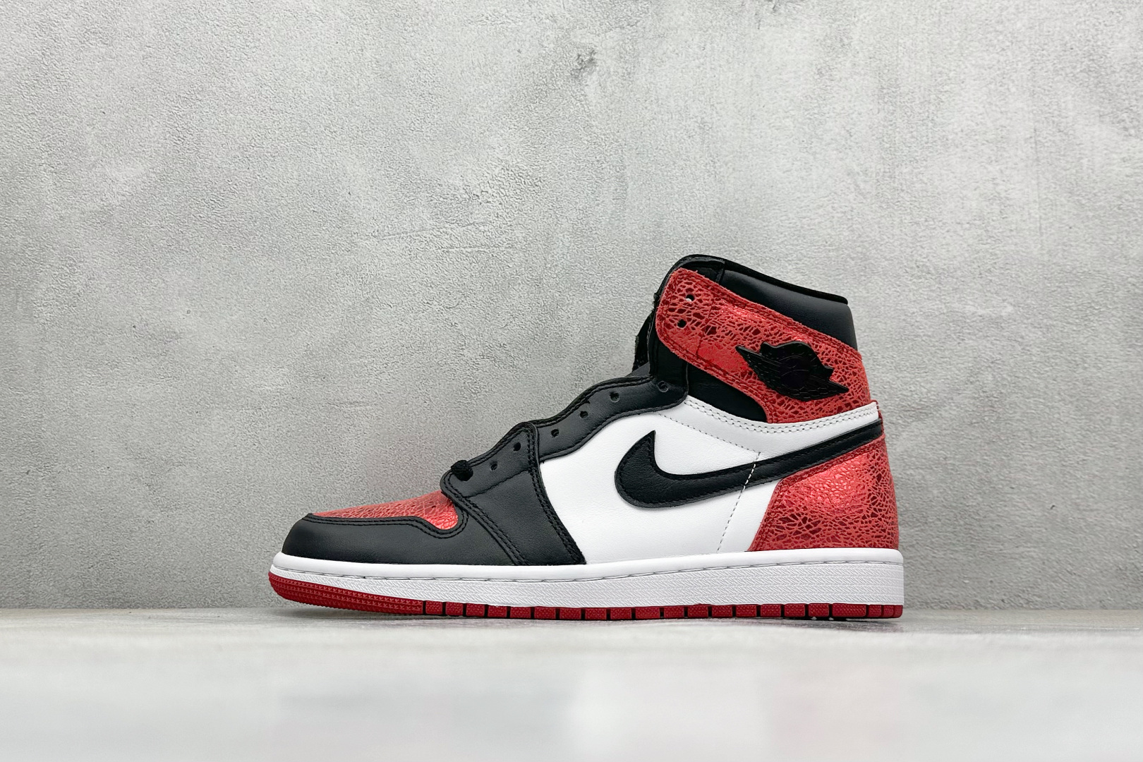 🌹 终端放店新F版AIR Jordan 1 RETRO HIGH OG 高帮红宝石原装纸板原楦开发 极致