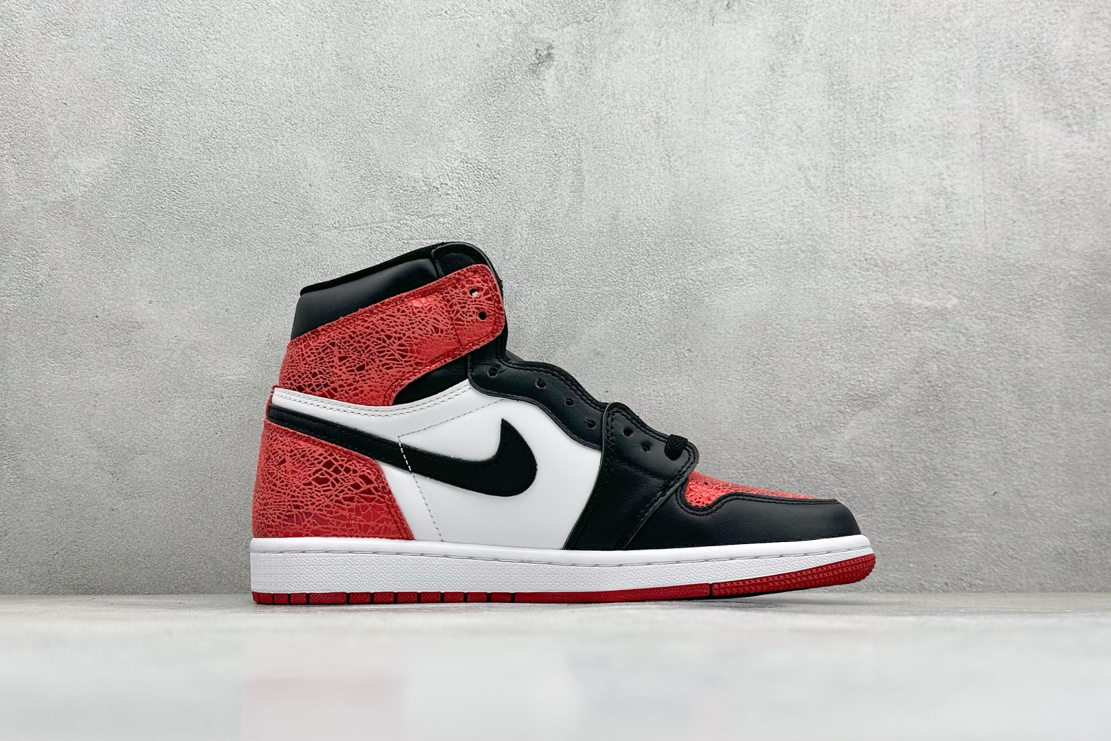 🌹 终端放店新F版AIR Jordan 1 RETRO HIGH OG 高帮红宝石原装纸板原楦开发 极致