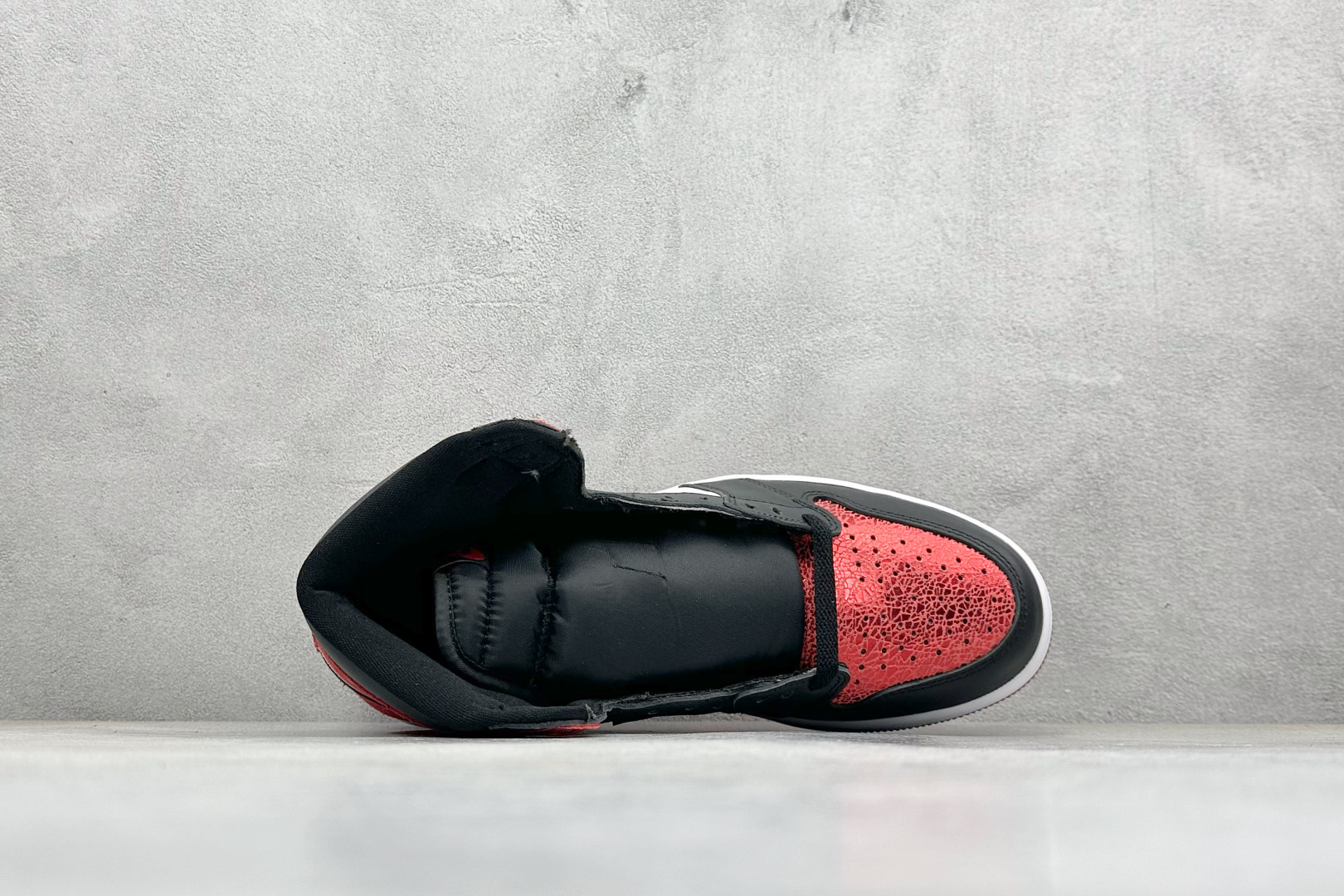 🌹 终端放店新F版AIR Jordan 1 RETRO HIGH OG 高帮红宝石原装纸板原楦开发 极致