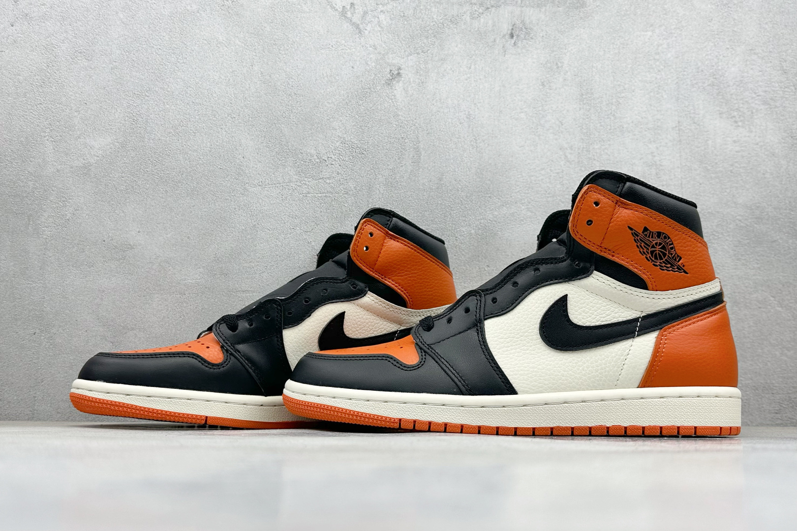 🌹 终端放店新F版AIR Jordan 1 RETRO HIGH OG 高帮黑扣碎原装纸板原楦开发 极致