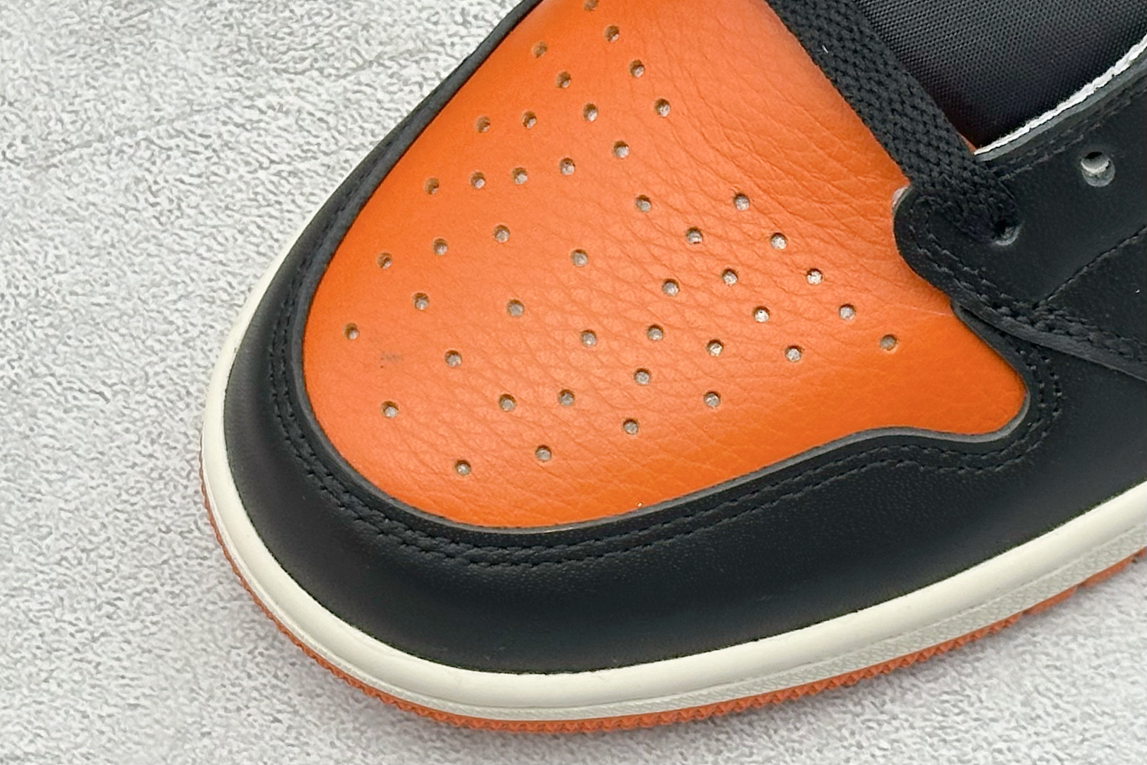 🌹 终端放店新F版AIR Jordan 1 RETRO HIGH OG 高帮黑扣碎原装纸板原楦开发 极致