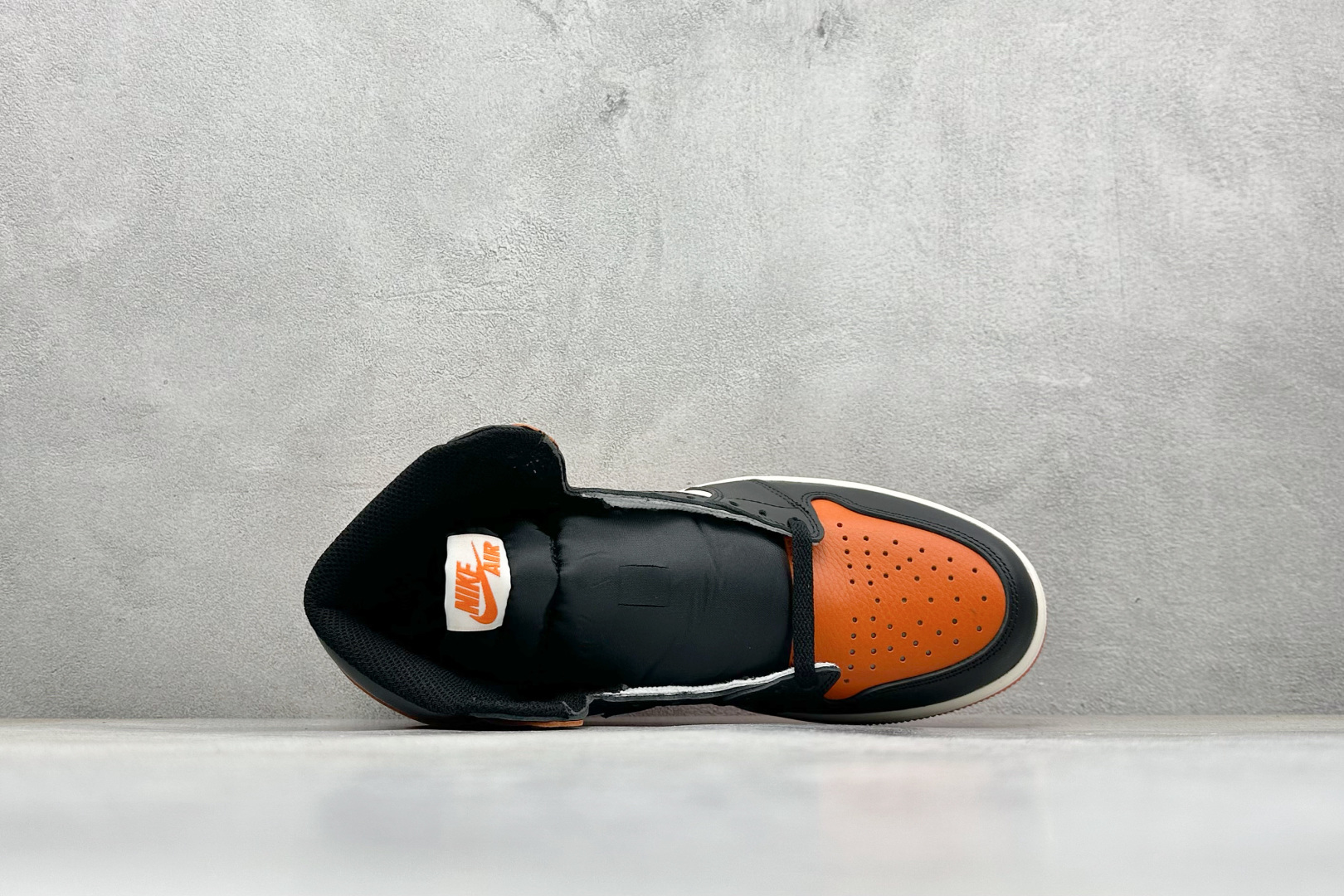 🌹 终端放店新F版AIR Jordan 1 RETRO HIGH OG 高帮黑扣碎原装纸板原楦开发 极致