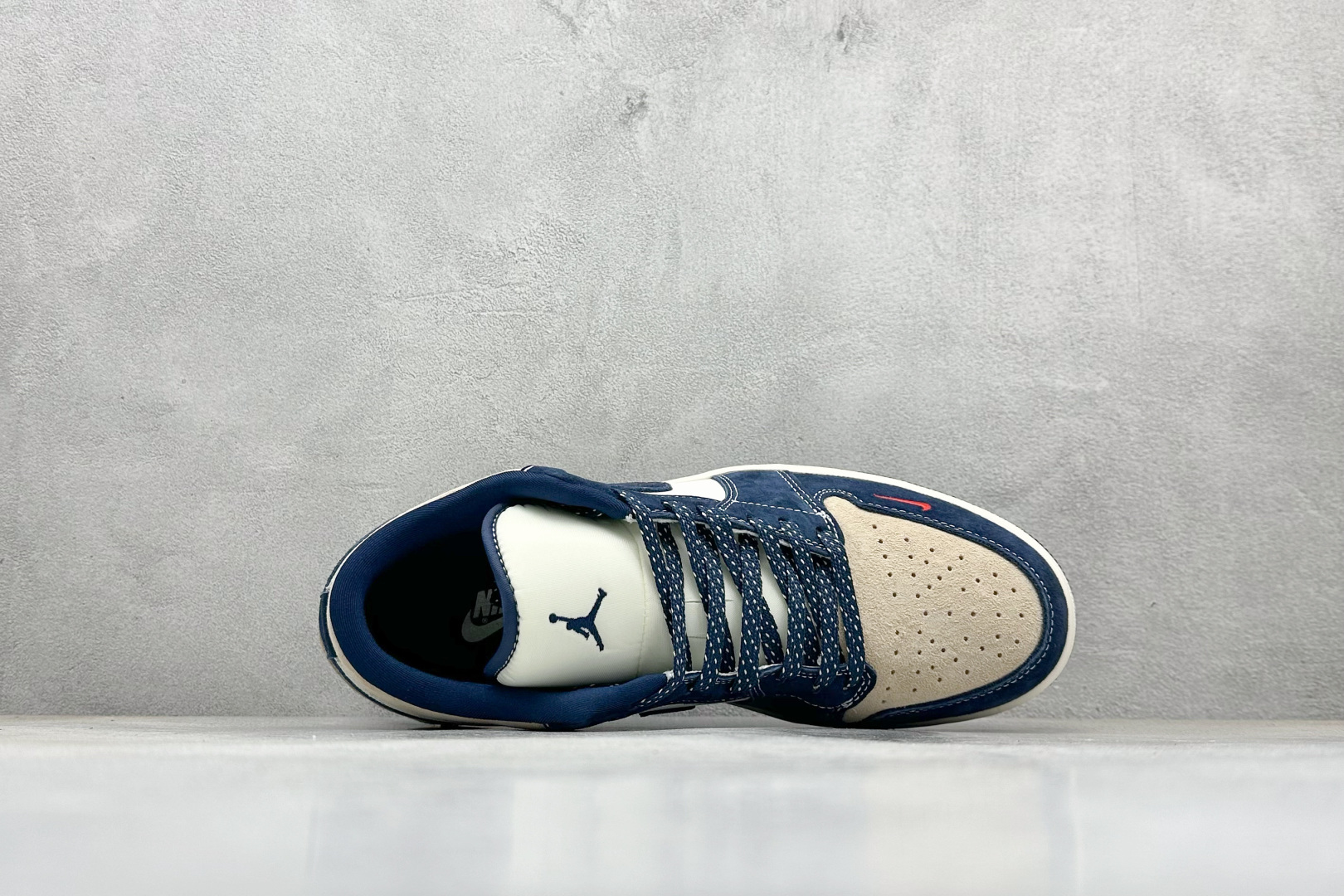 280 XC版Nike Jordan Air Jordan 1 x Stussy 蓝棕白小勾 LR8888-015