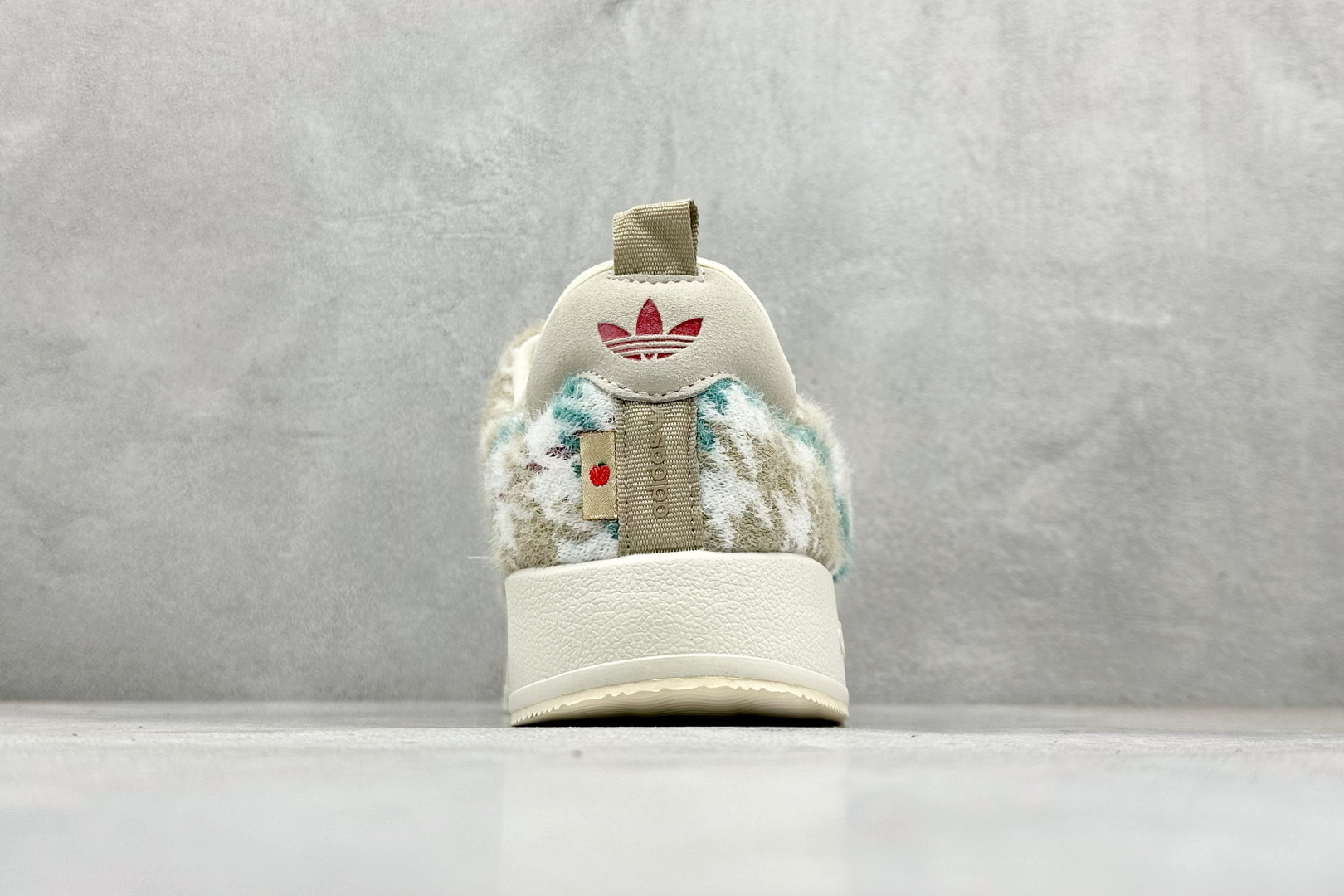 120 YH版Adidas originals Puffylette 一脚蹬舒适 减震防滑耐磨 低帮 生活休闲棉鞋 ID6142
