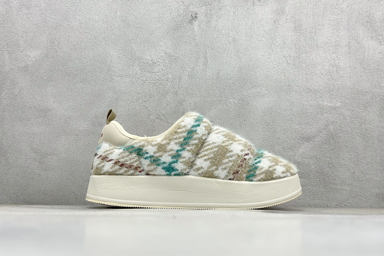 120 YH版Adidas originals Puffylette 一脚蹬舒适 减震防滑耐磨 低帮 生活休闲棉鞋 ID6142