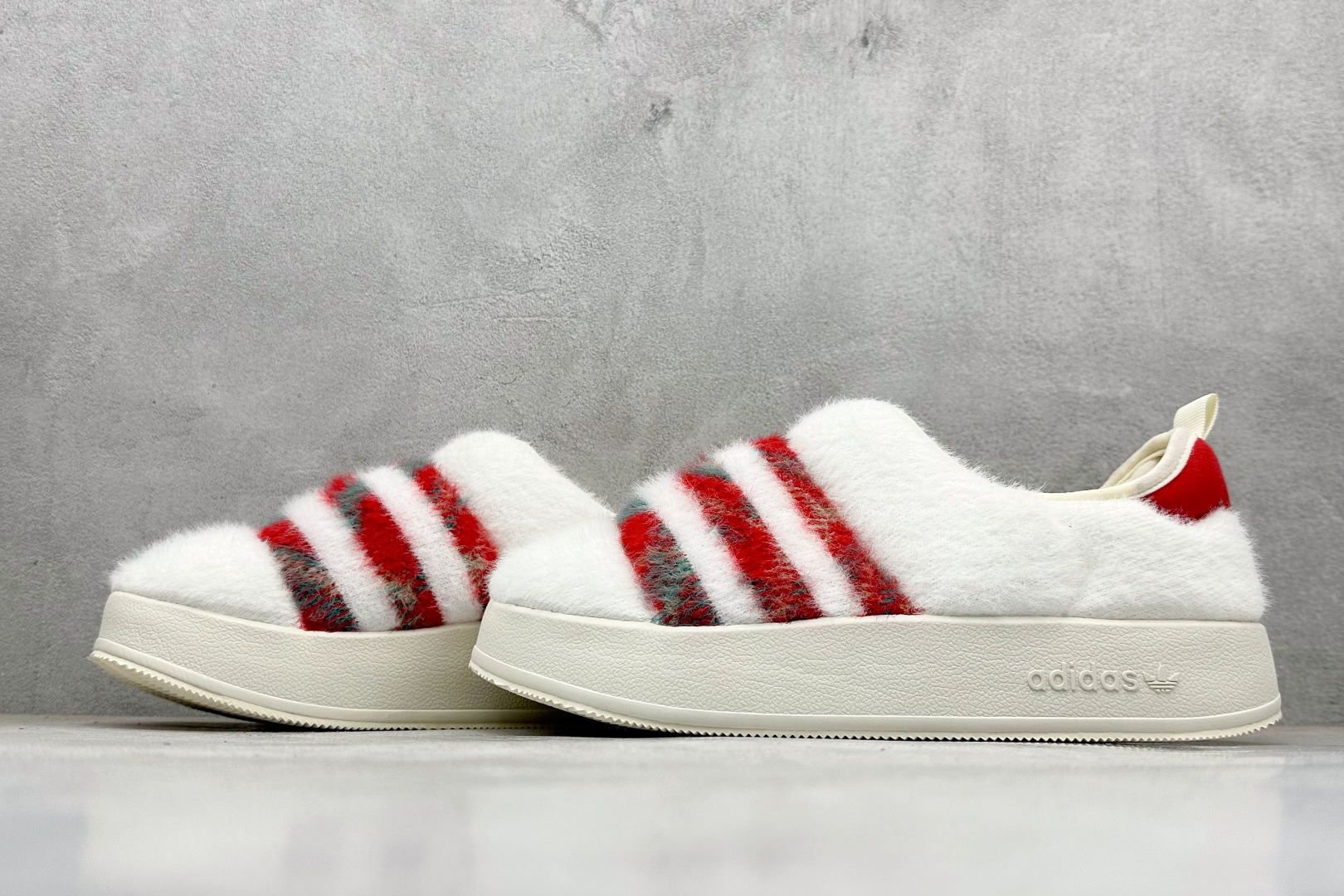 120 YH版Adidas originals Puffylette 一脚蹬舒适 减震防滑耐磨 低帮 生活休闲棉鞋 ID6141