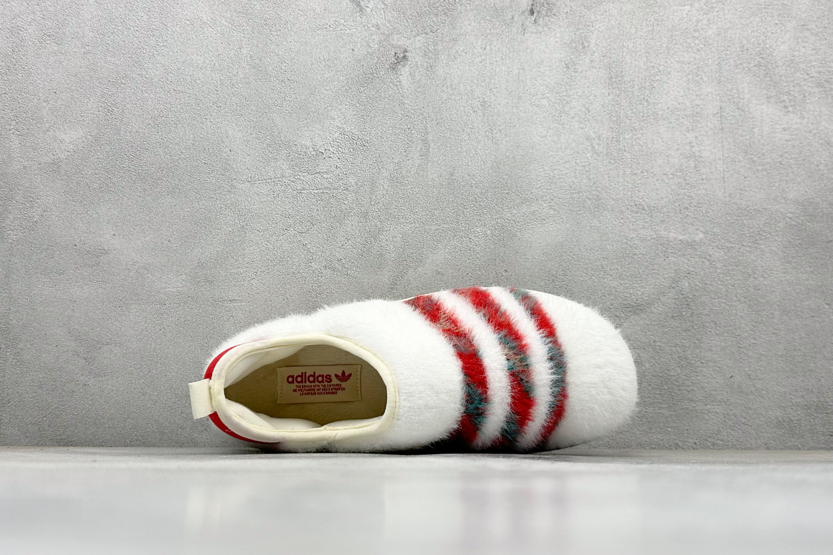 120 YH版Adidas originals Puffylette 一脚蹬舒适 减震防滑耐磨 低帮 生活休闲棉鞋 ID6141