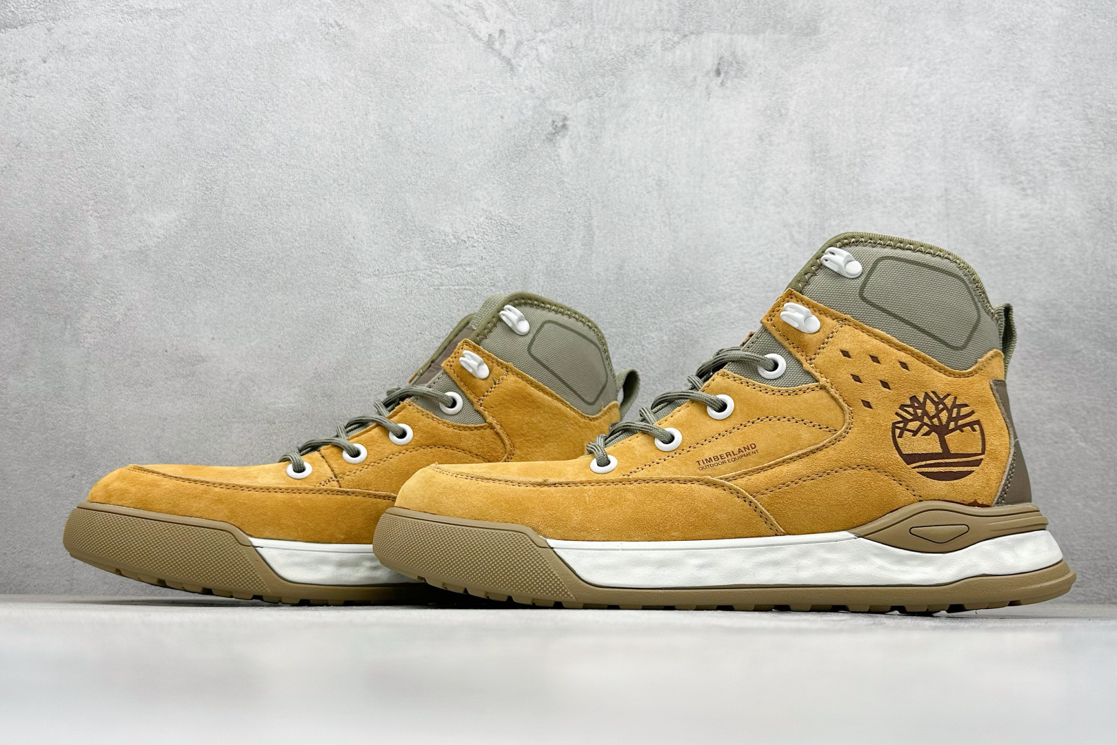 240 Timberland添柏岚Greenstride Motion 舒适耐磨轻便高帮 户外功能鞋 黄色 A8425