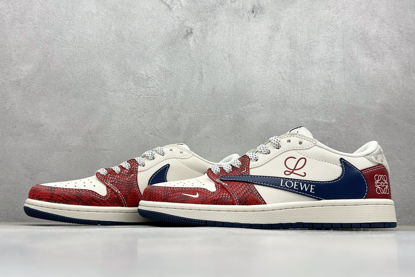 240 Air Jordan 1 Low LOW SP AJ1 乔1 罗意威倒钩联名款 低帮复古篮球鞋 HS8068-063