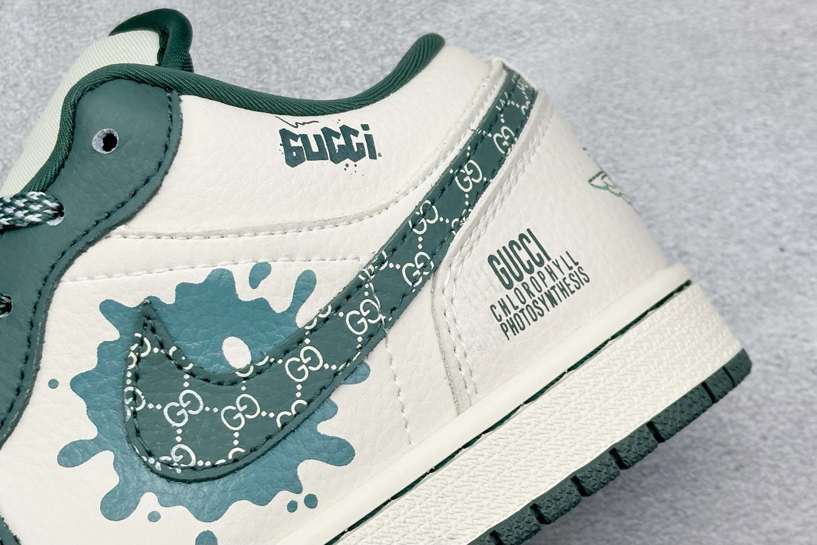 Air Jordan 1 x GUCCI 绿白小勾 QD1988-004